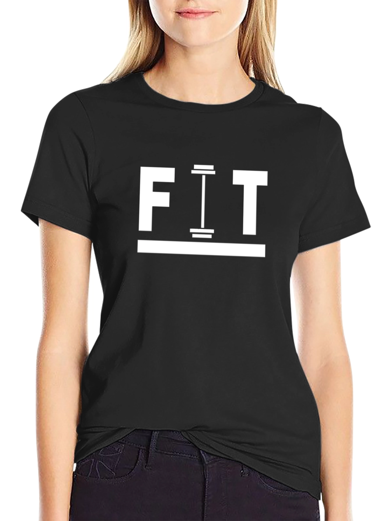 FIT Graphic Tee - Workout Motivation Shirt