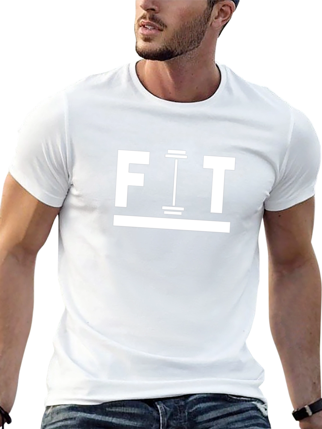FIT Graphic Tee - Workout Motivation Shirt