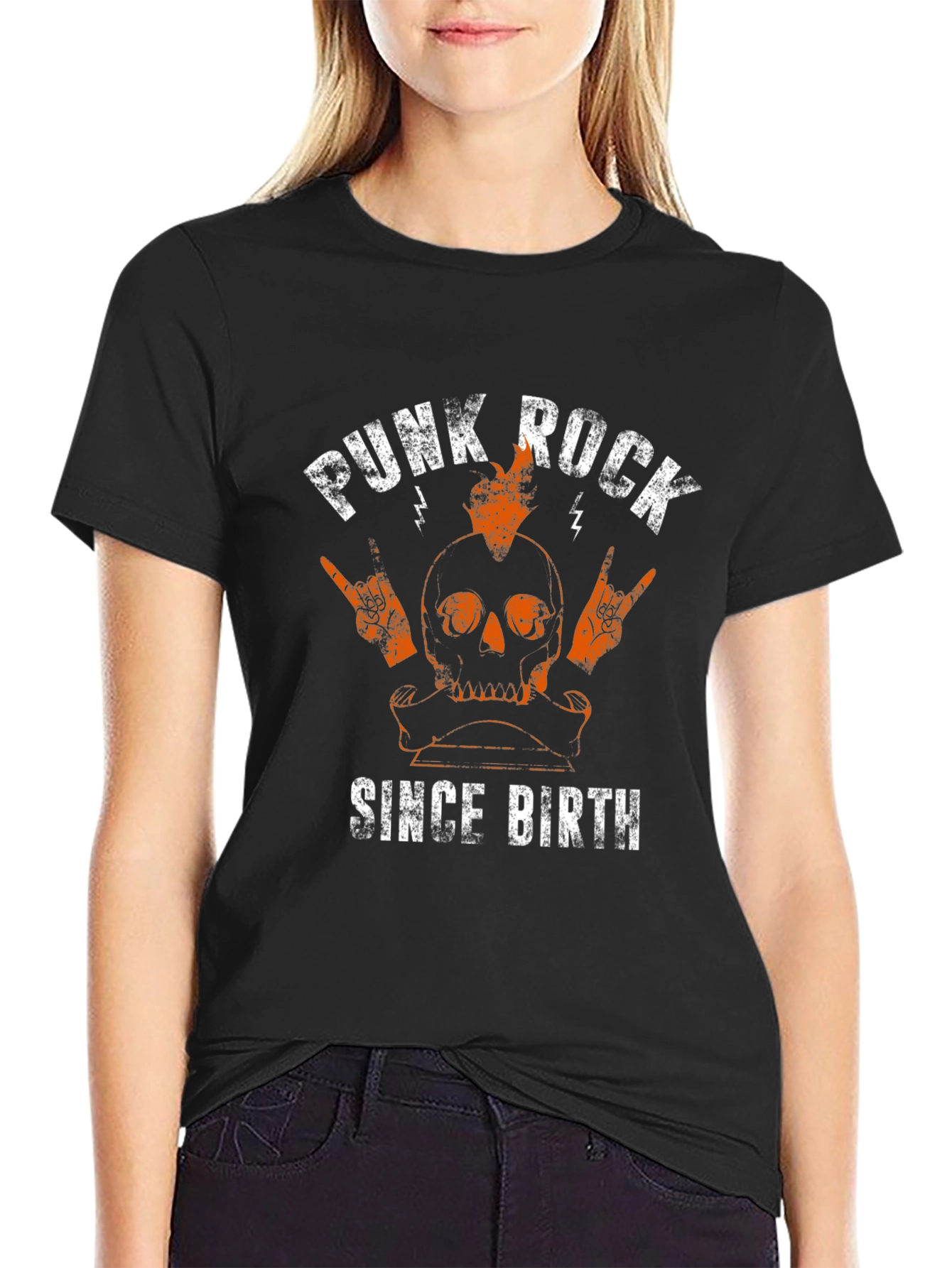Punk Rock Since Birth Graphic T-Shirt