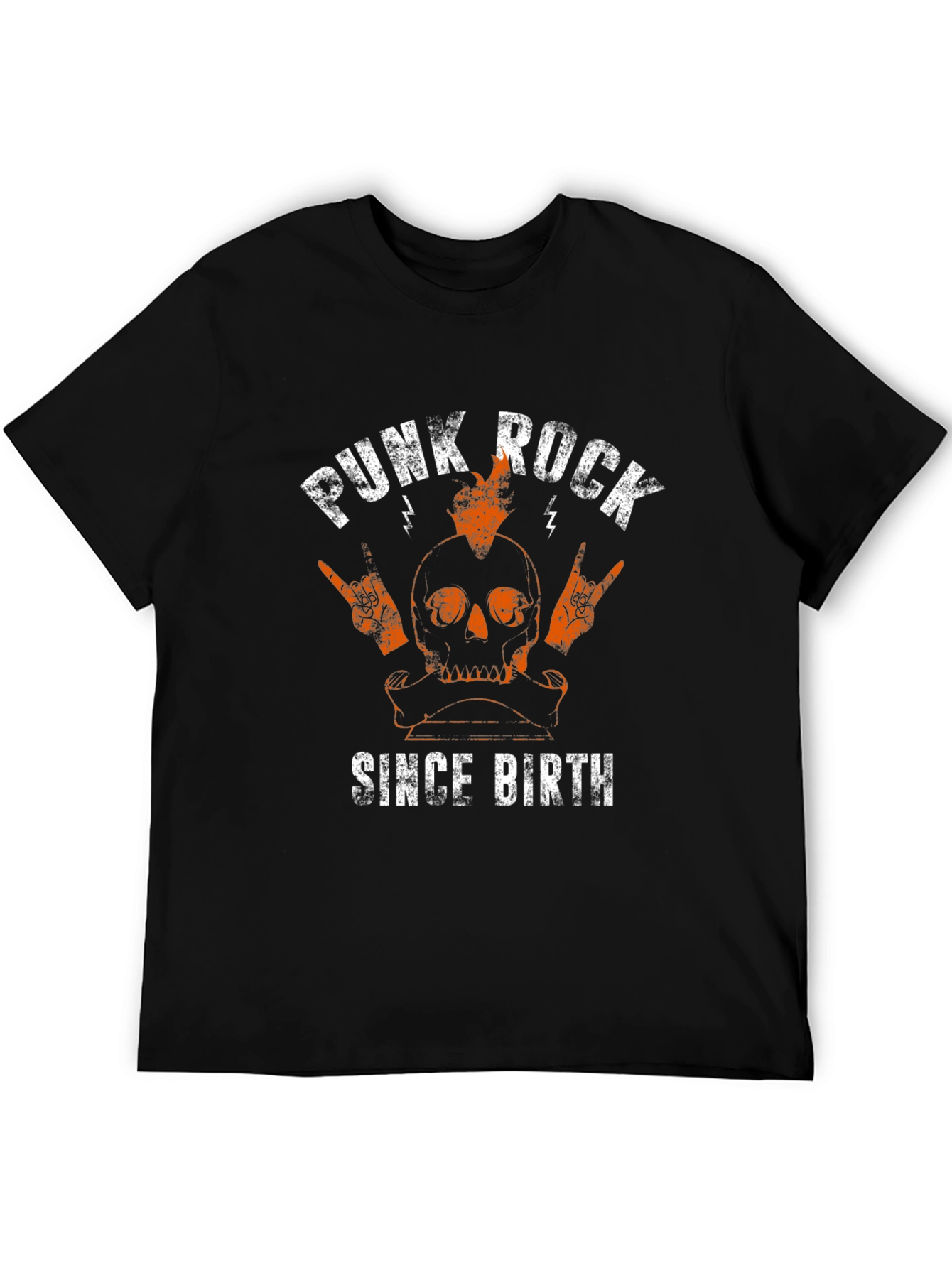 Punk Rock Since Birth Graphic T-Shirt