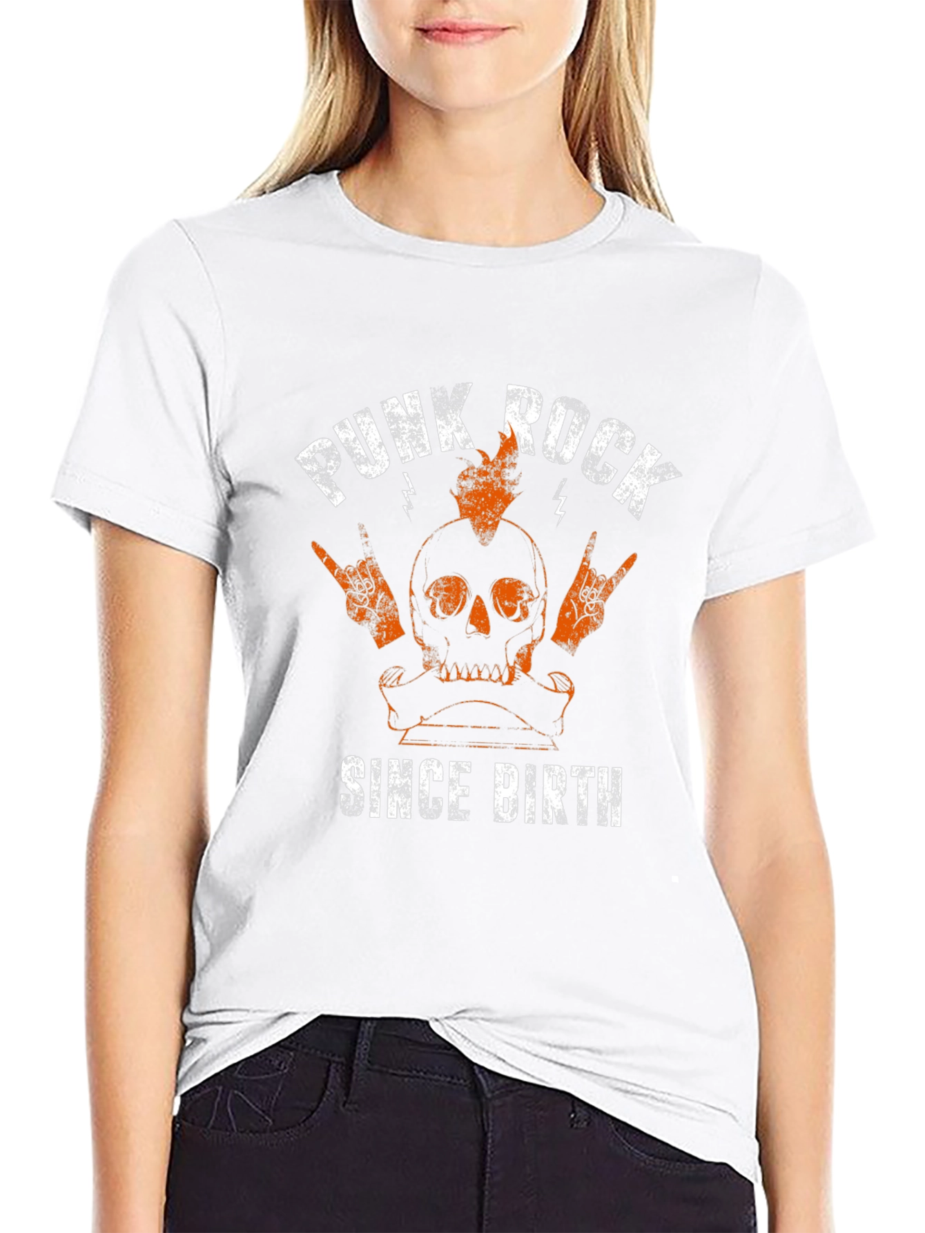 Punk Rock Since Birth Graphic T-Shirt