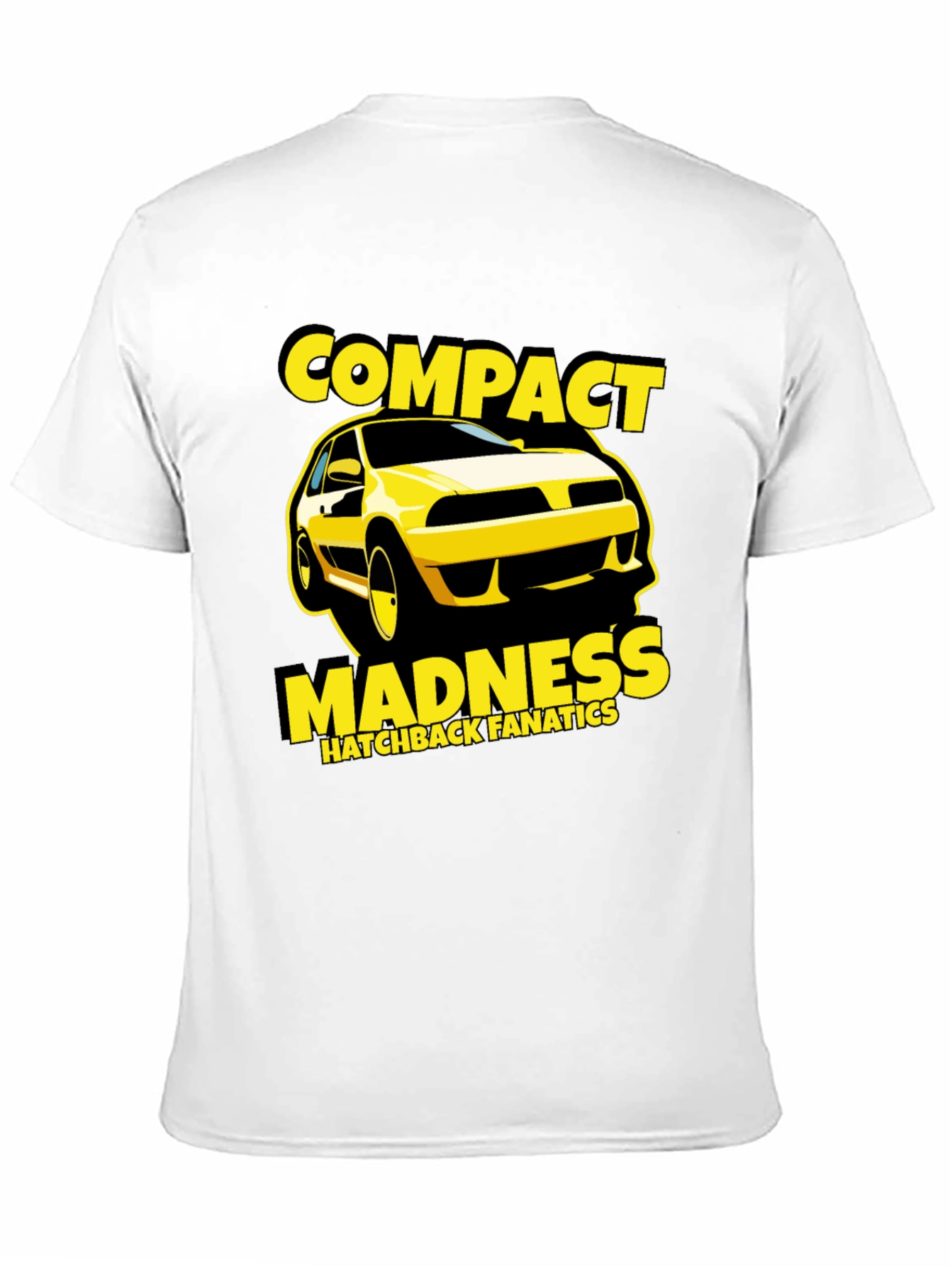 Compact Madness T-Shirt - Hatchback Fanatics Tee
