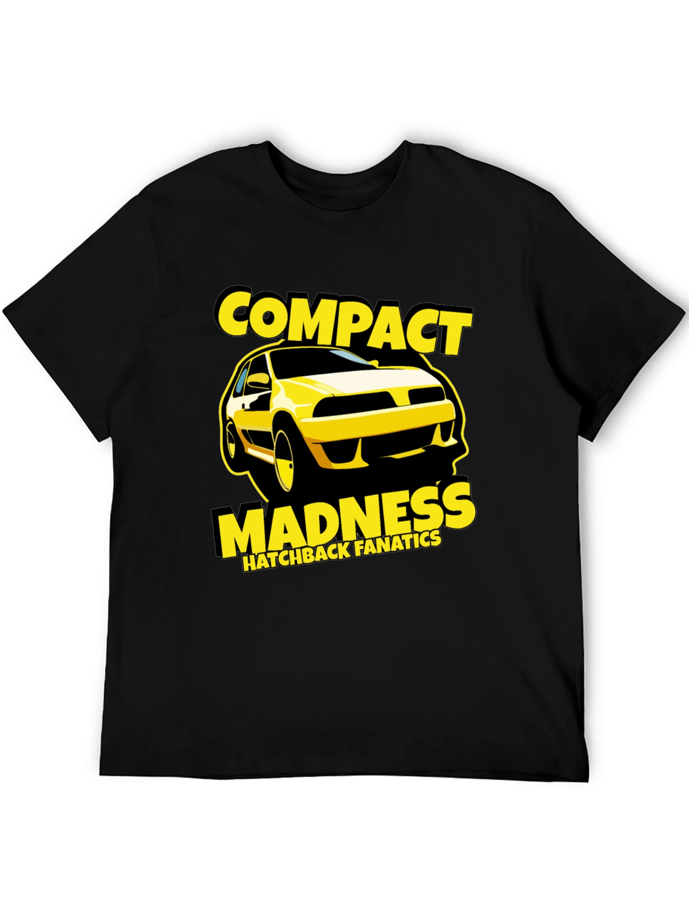 Compact Madness T-Shirt - Hatchback Fanatics Tee