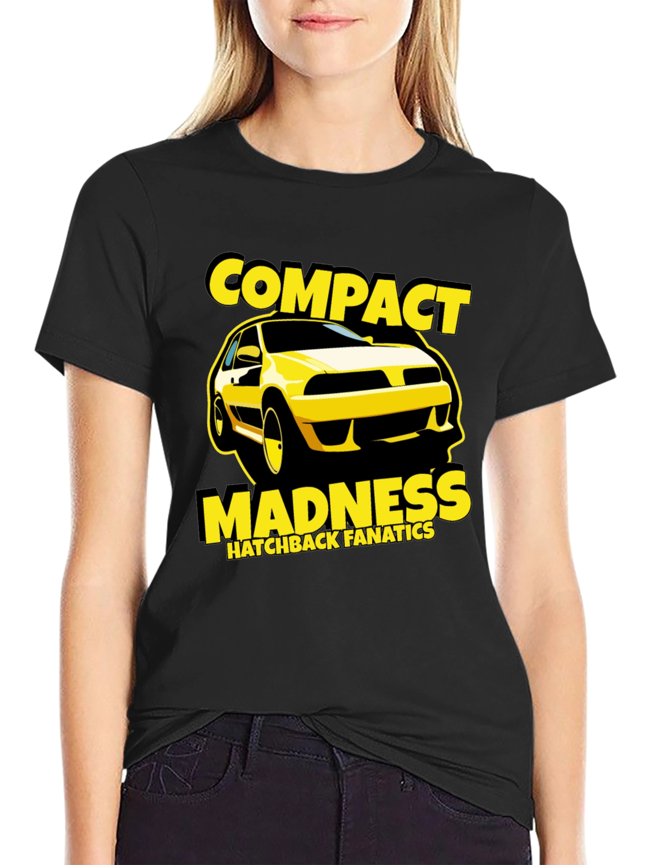 Compact Madness T-Shirt - Hatchback Fanatics Tee