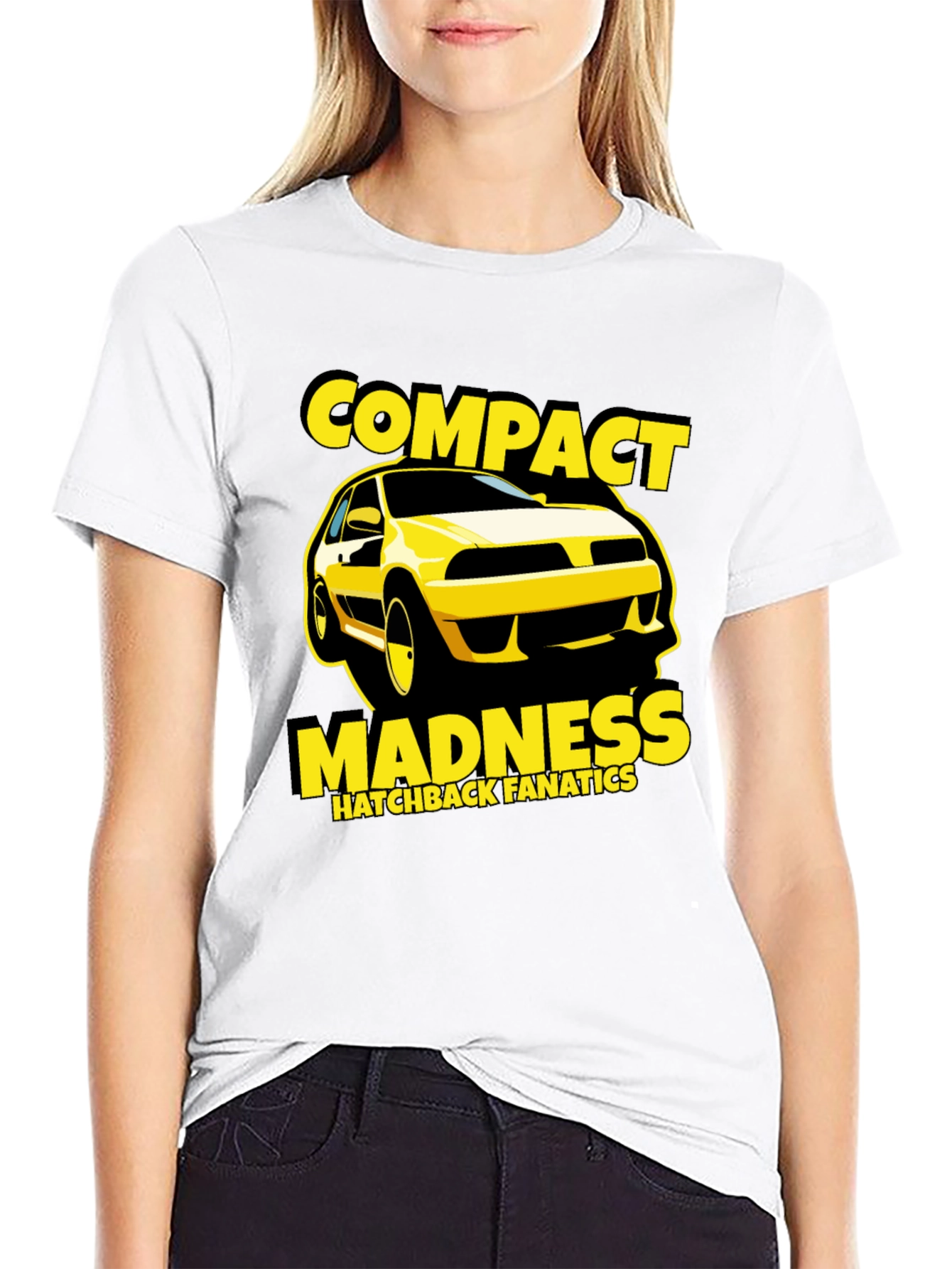 Compact Madness T-Shirt - Hatchback Fanatics Tee
