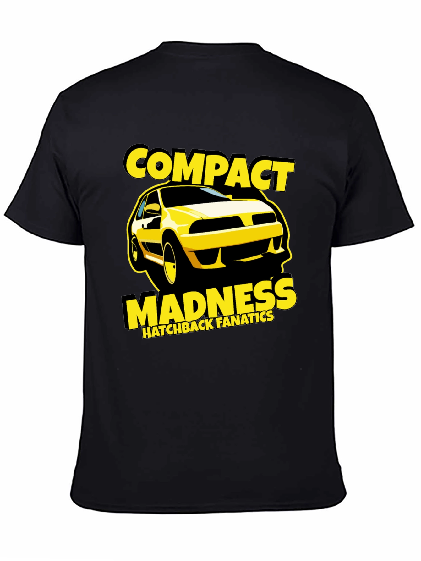 Compact Madness T-Shirt - Hatchback Fanatics Tee