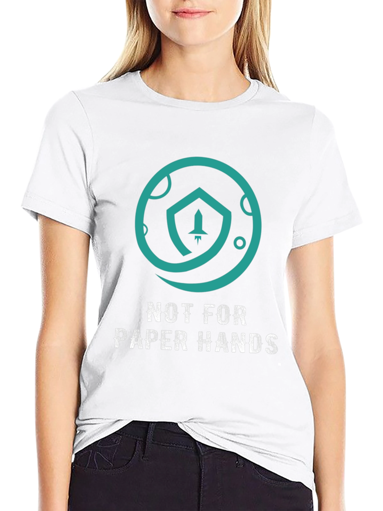 Not For Paper Hands Black T-Shirt