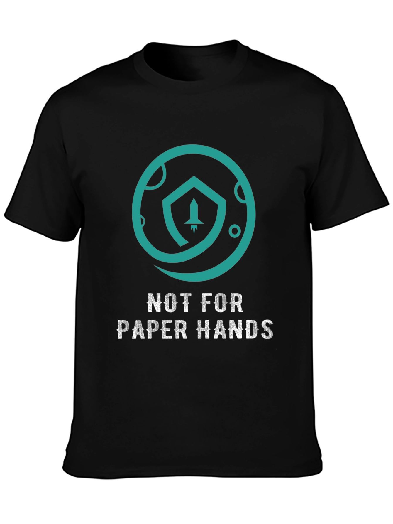 Not For Paper Hands Black T-Shirt