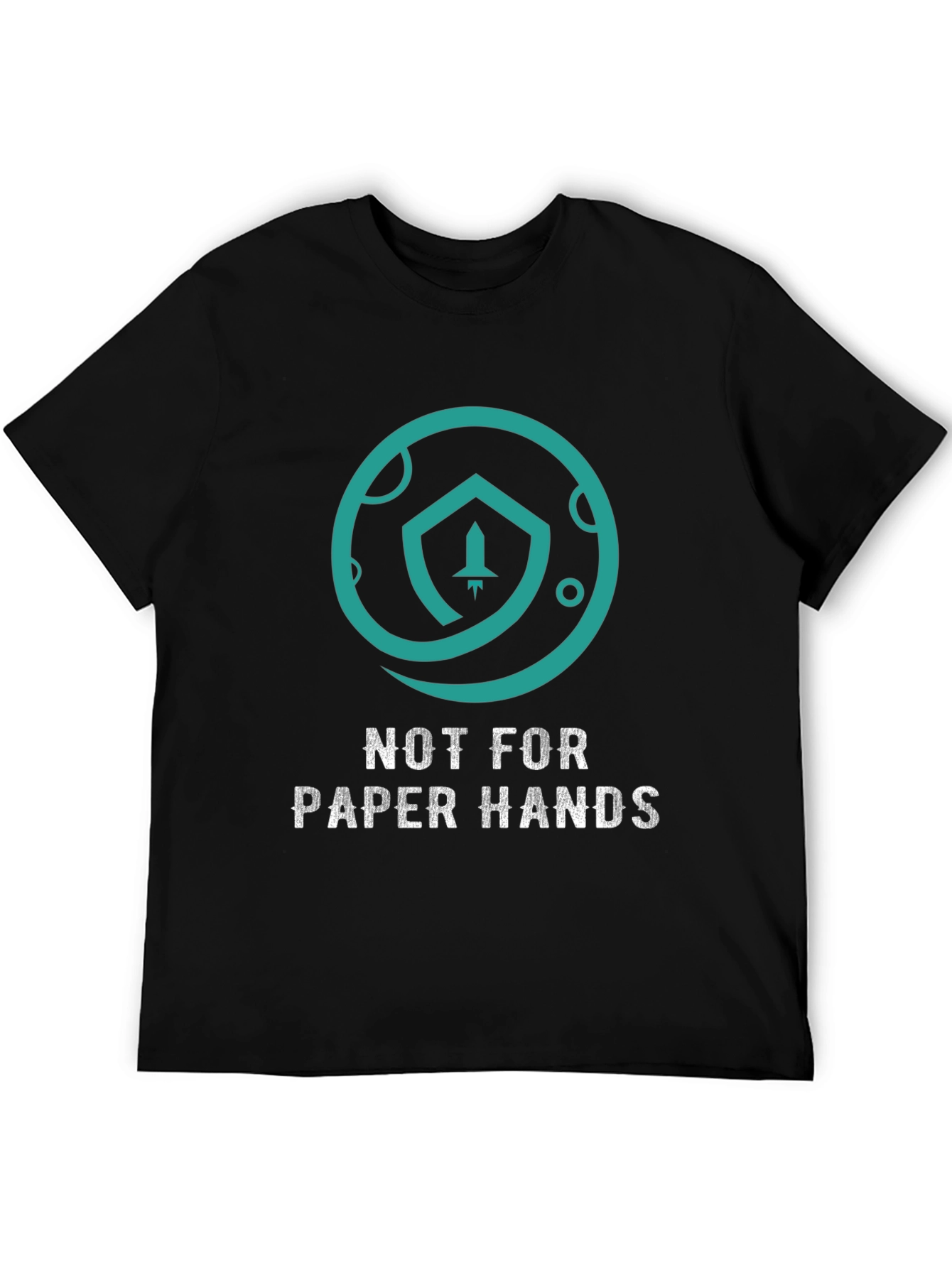 Not For Paper Hands Black T-Shirt