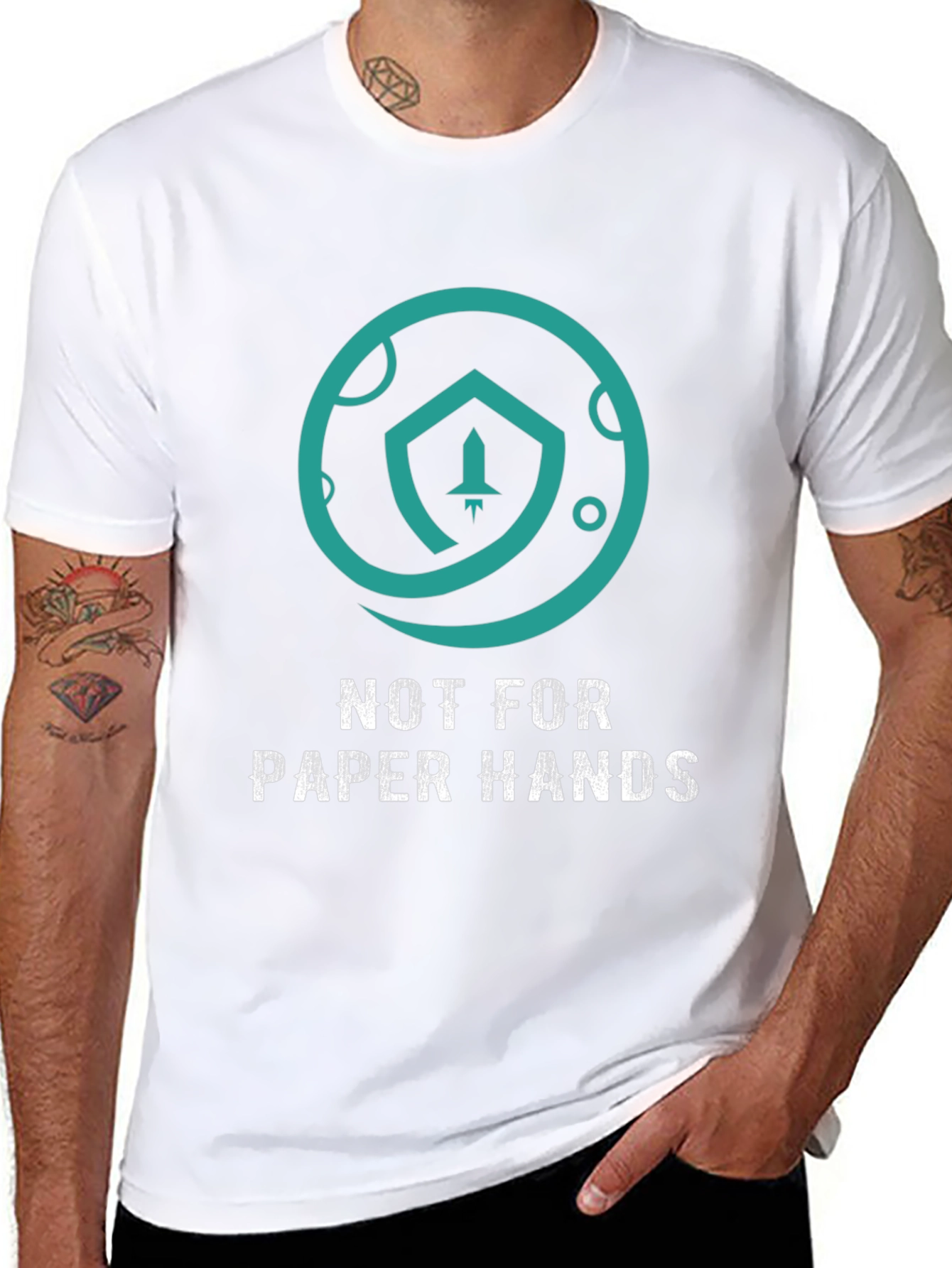 Not For Paper Hands Black T-Shirt