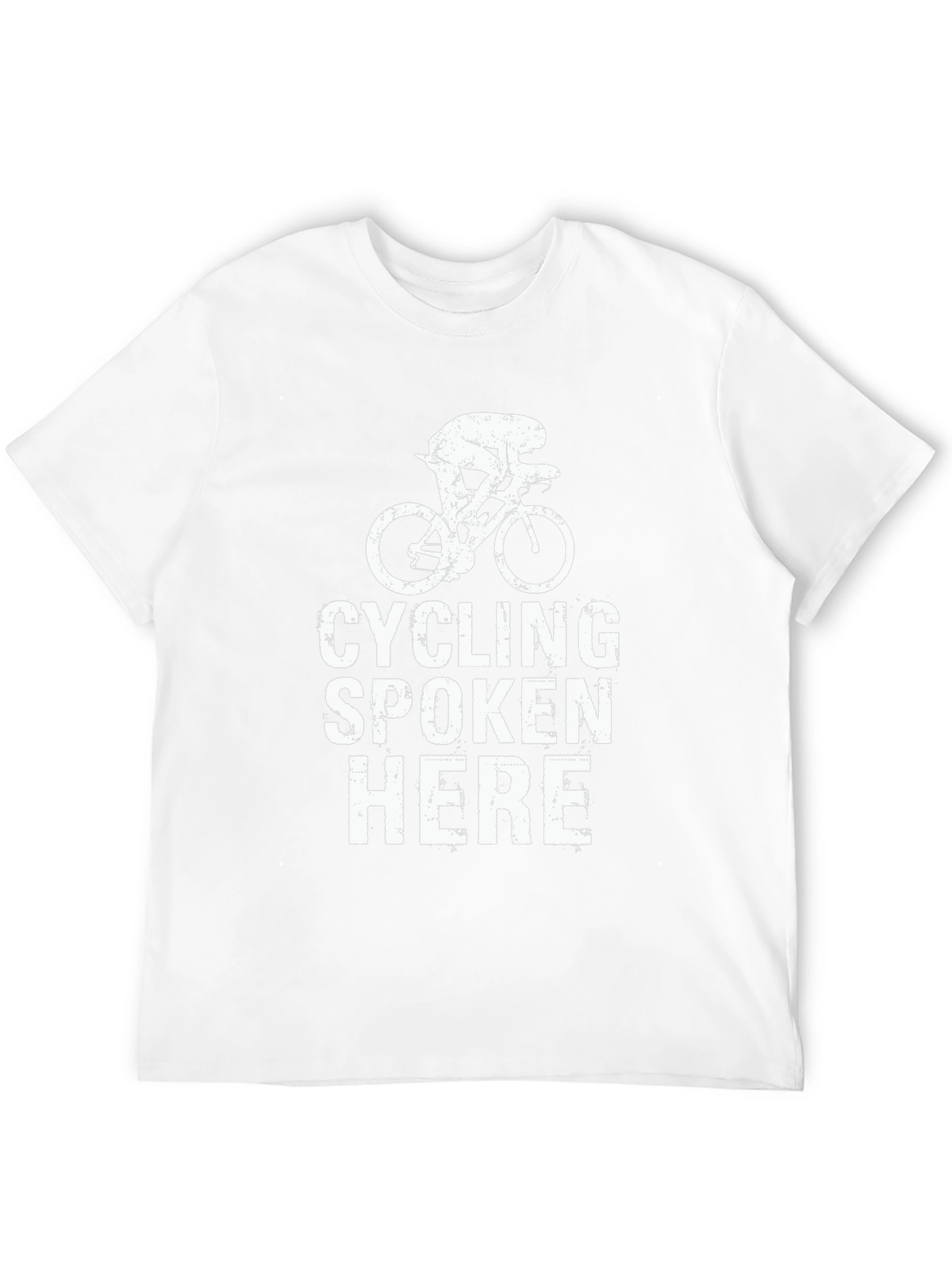 Cycling Spoken Here Black T-Shirt