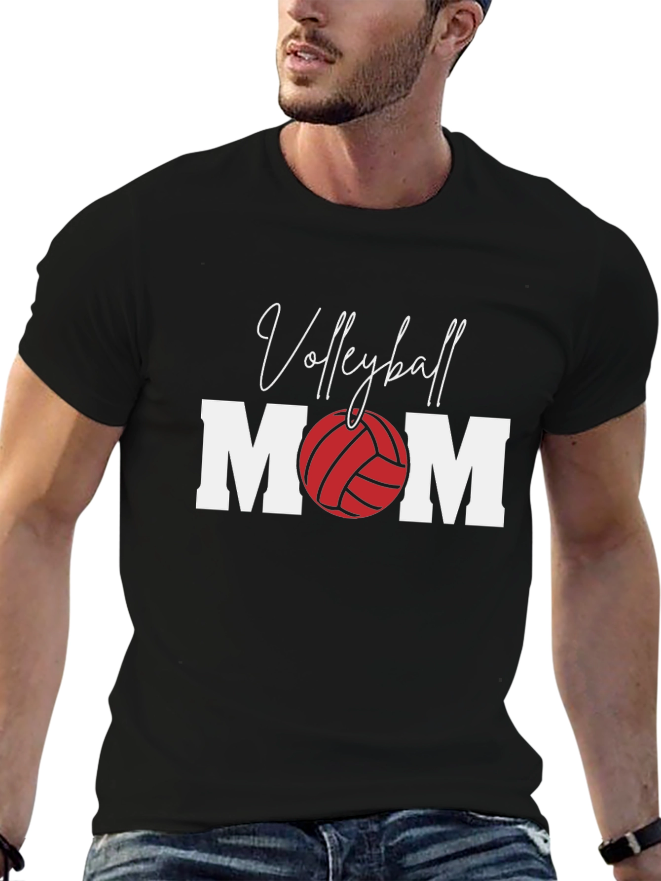 Volleyball Mom T-Shirt - Sports Apparel