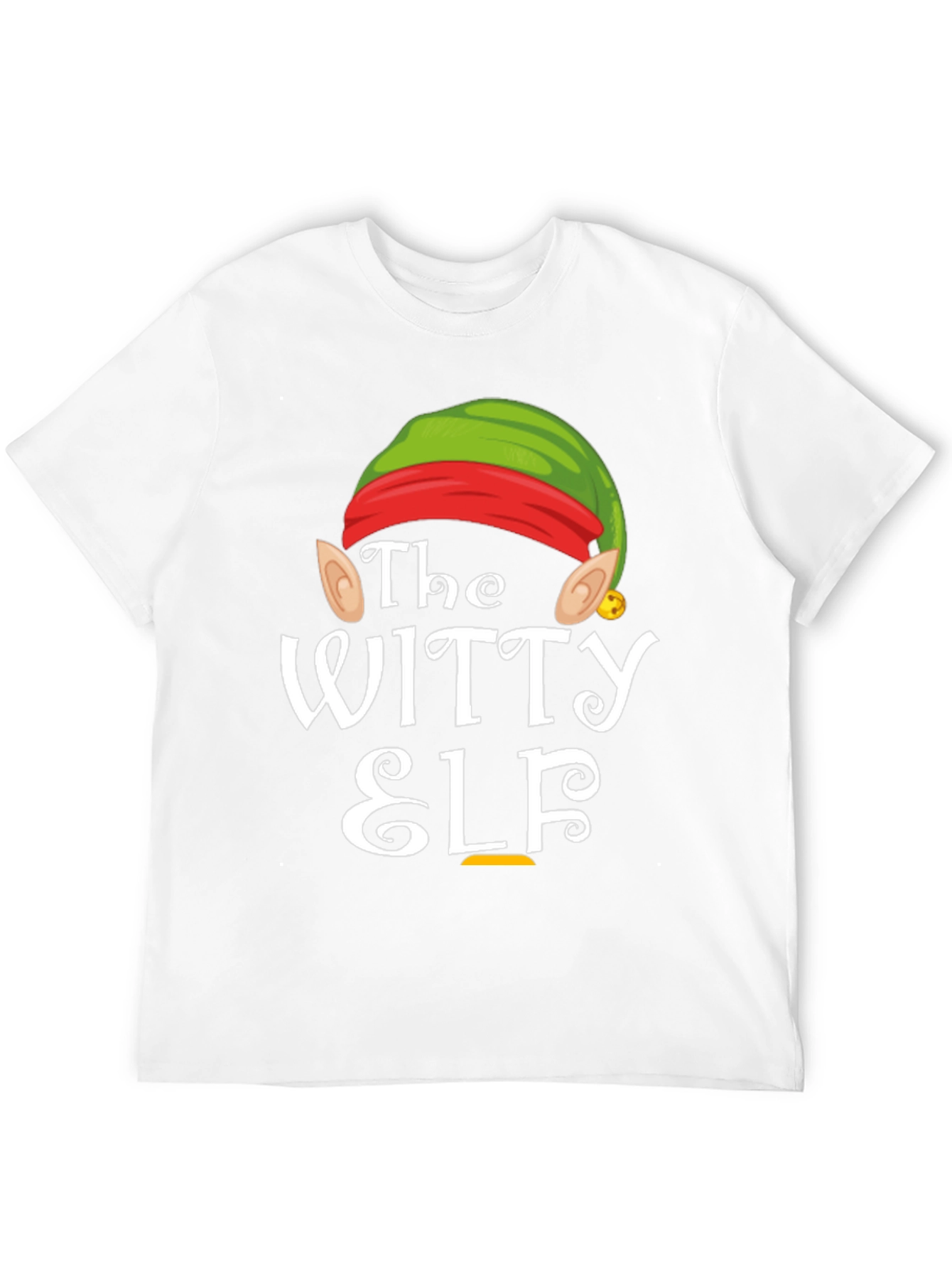 The Witty Elf Graphic Tee - Christmas Holiday T-Shirt