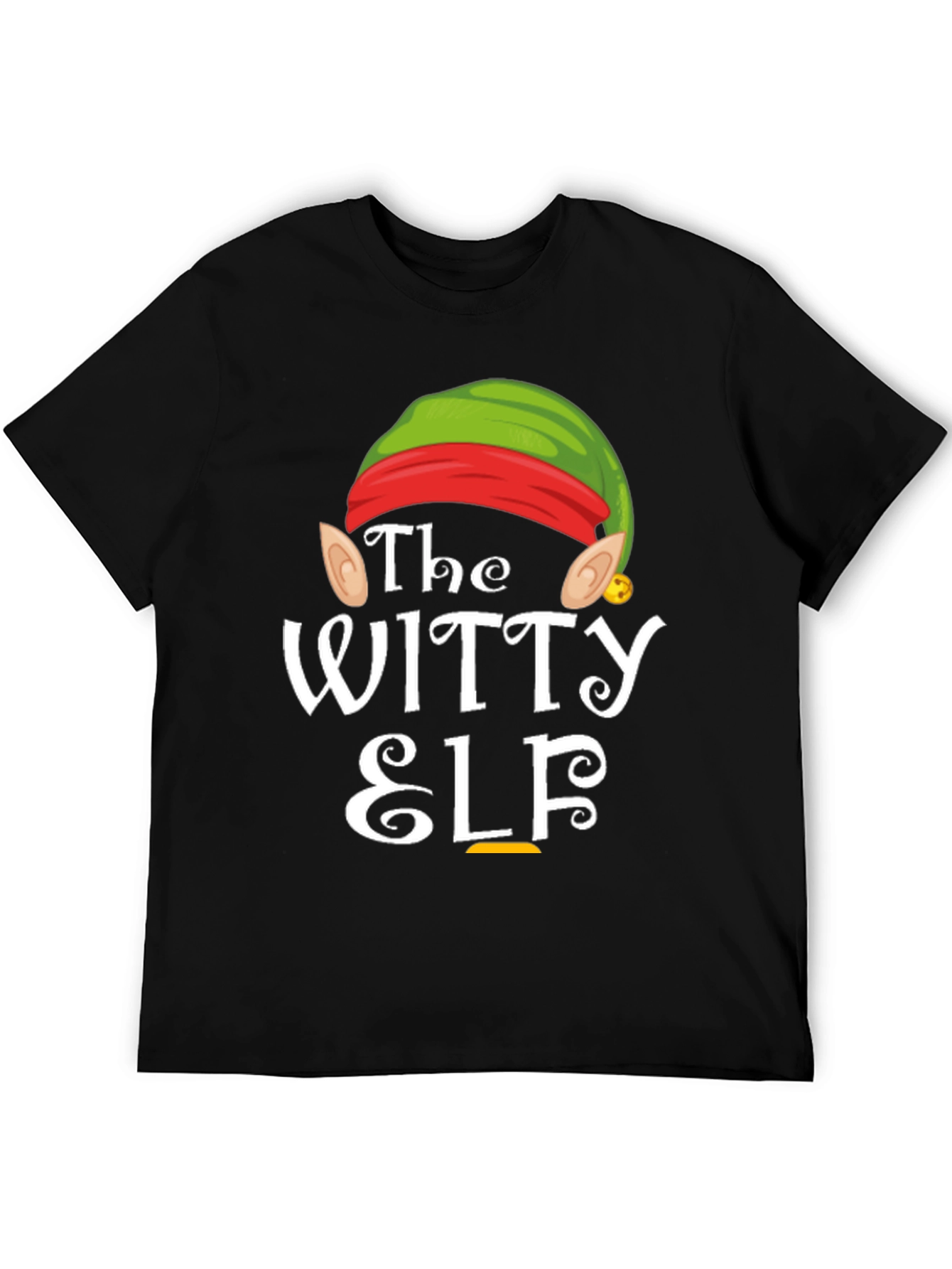 The Witty Elf Graphic Tee - Christmas Holiday T-Shirt