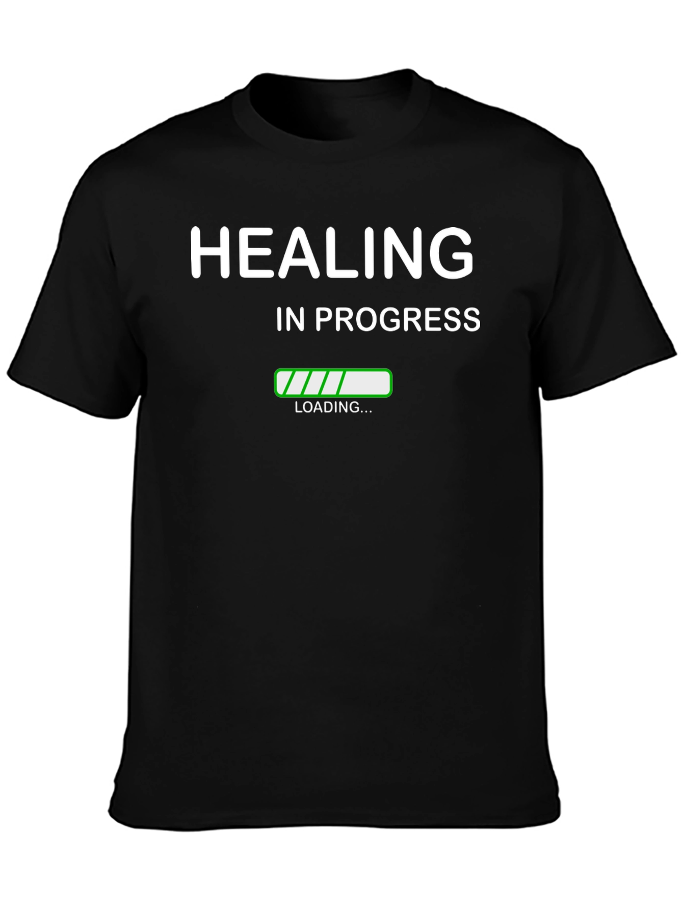 Healing in Progress T-Shirt - Black
