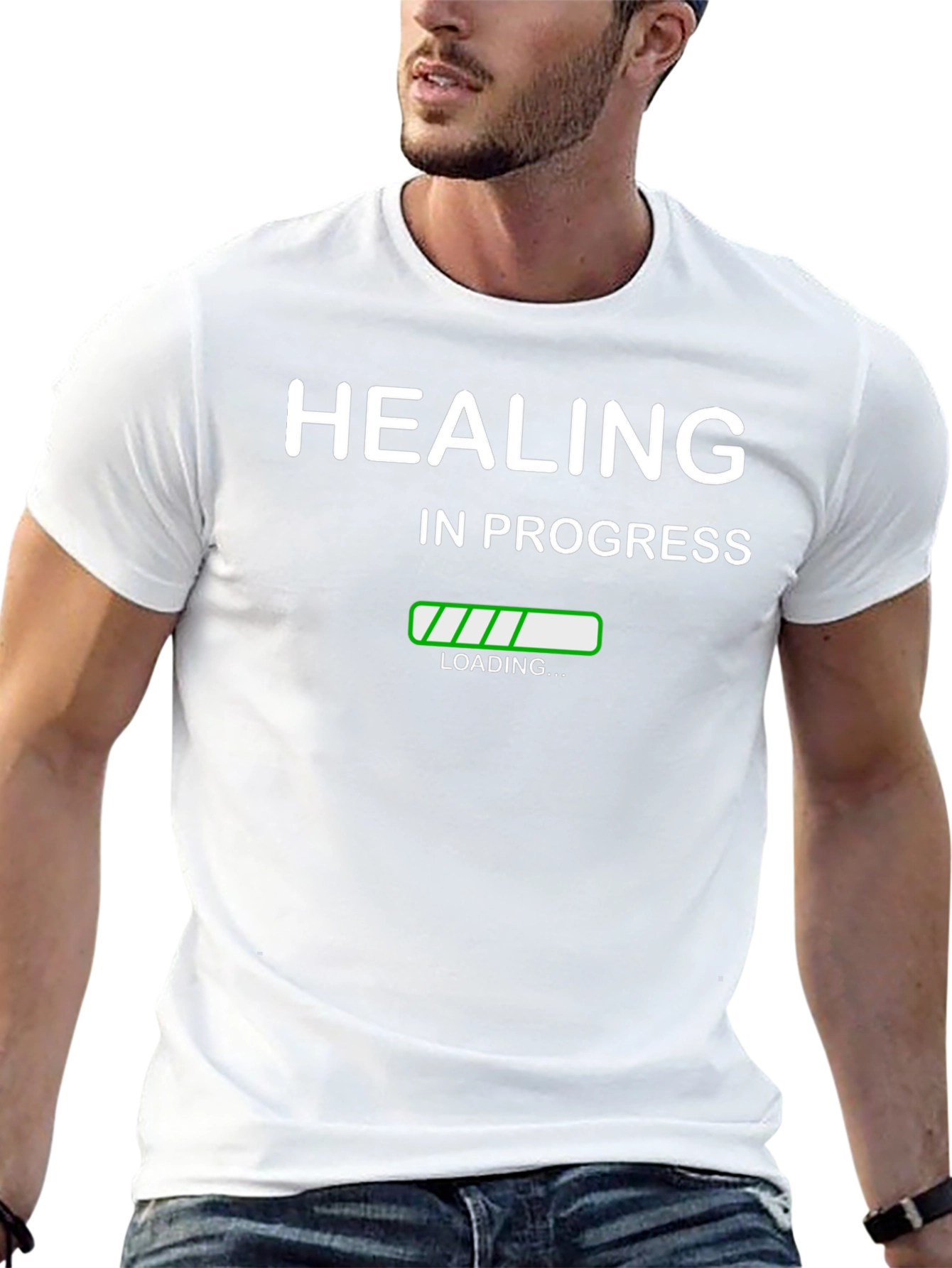 Healing in Progress T-Shirt - Black