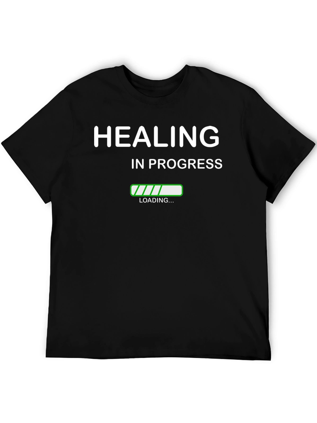 Healing in Progress T-Shirt - Black