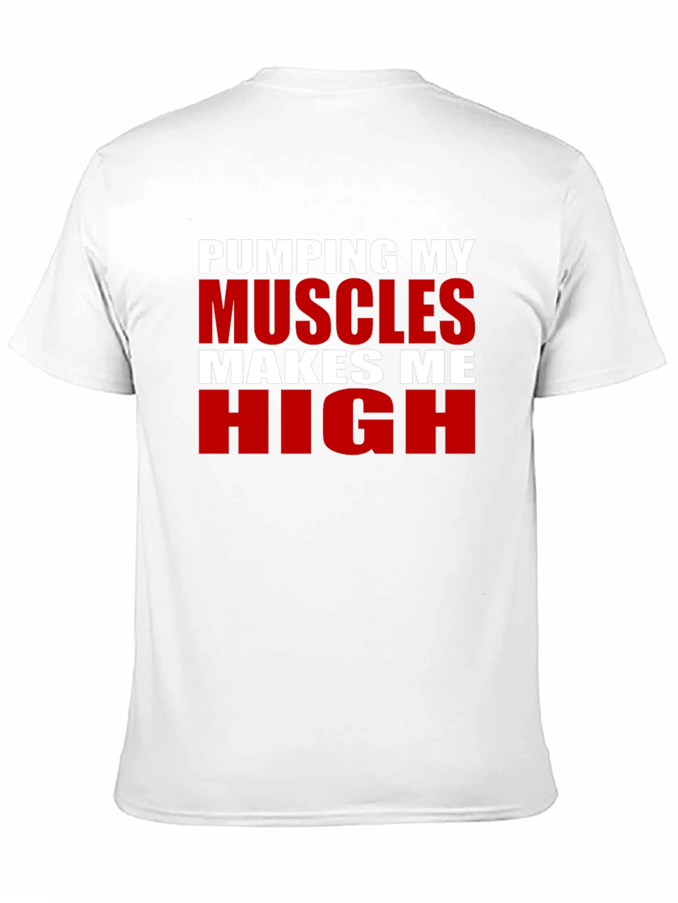 Pumping Muscles Graphic Tee