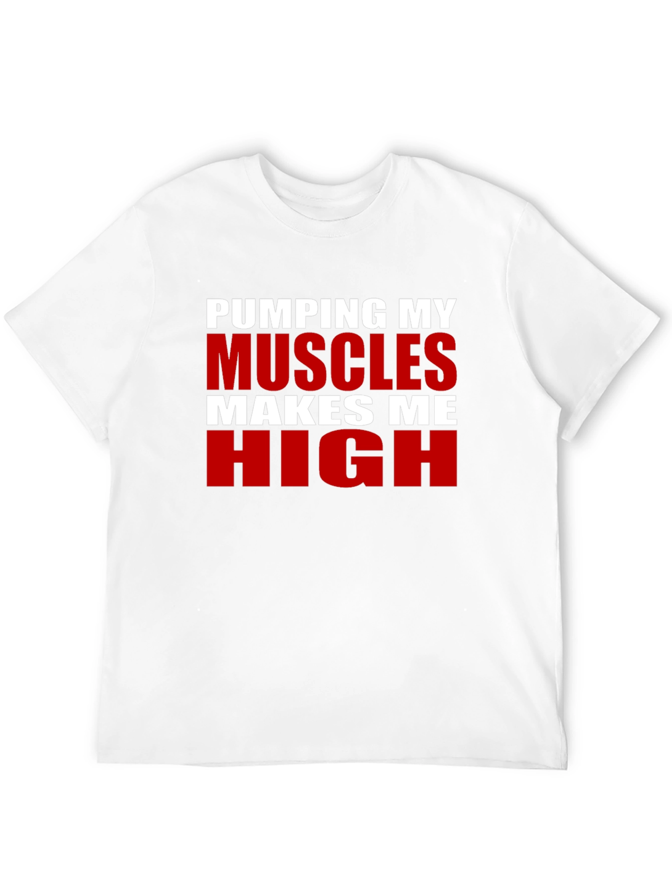 Pumping Muscles Graphic Tee