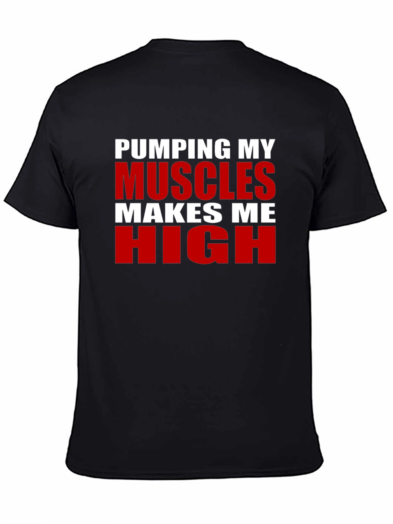 Pumping Muscles Graphic Tee