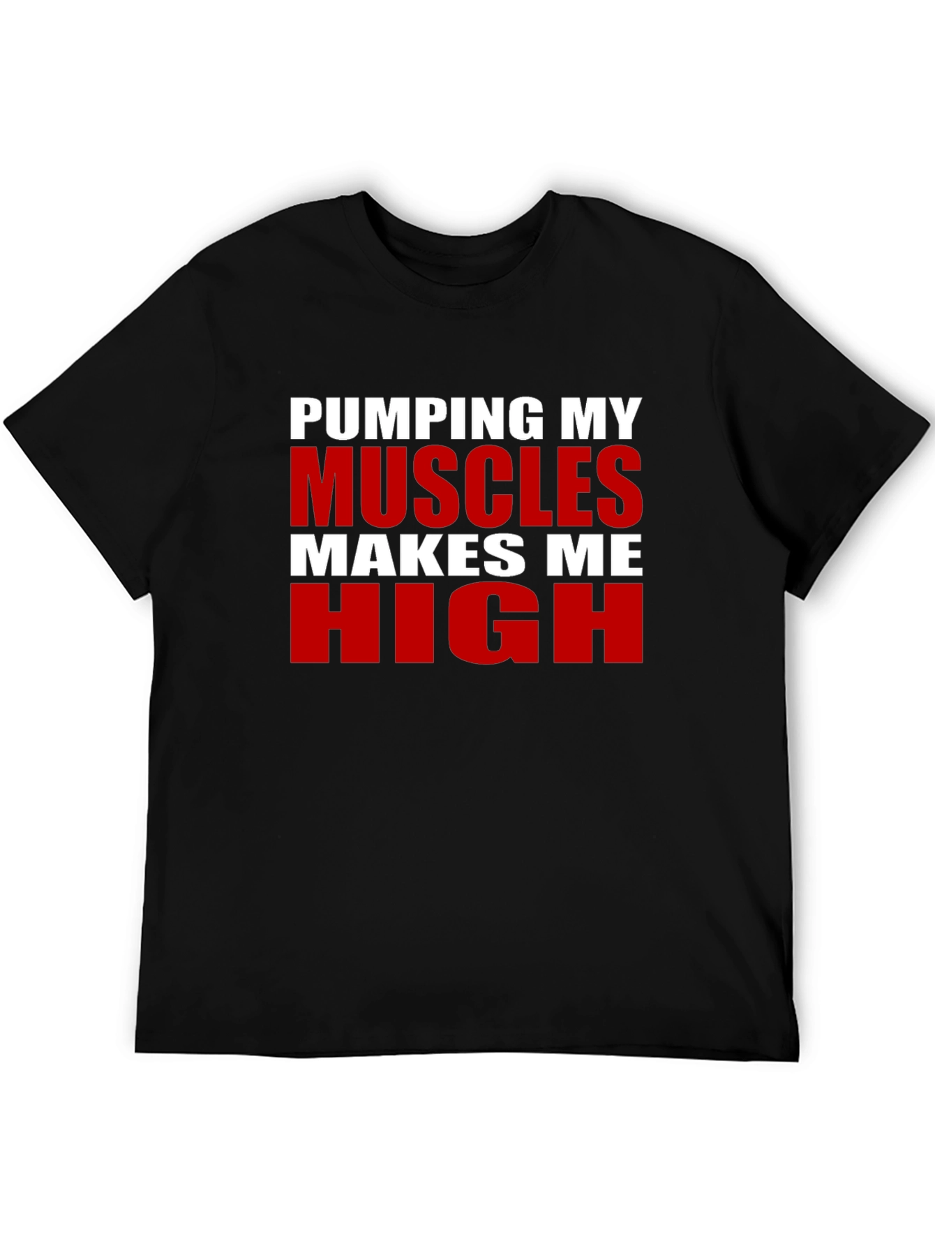 Pumping Muscles Graphic Tee