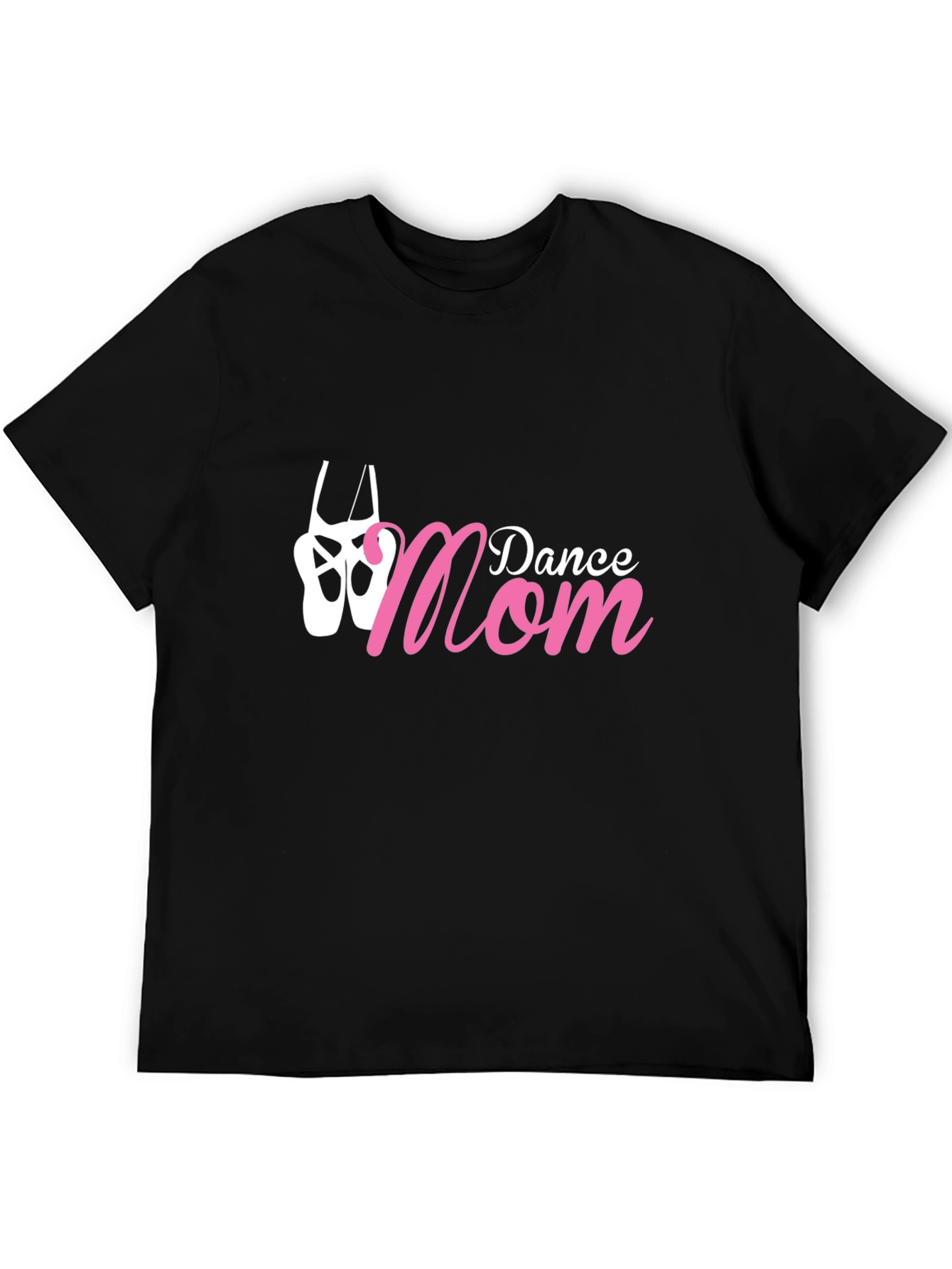 Dance Mom Graphic Tee - Black Cotton T-Shirt