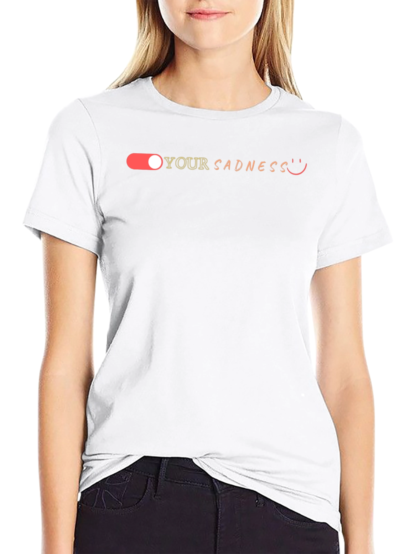 Turn Off Your Sadness T-Shirt - Black