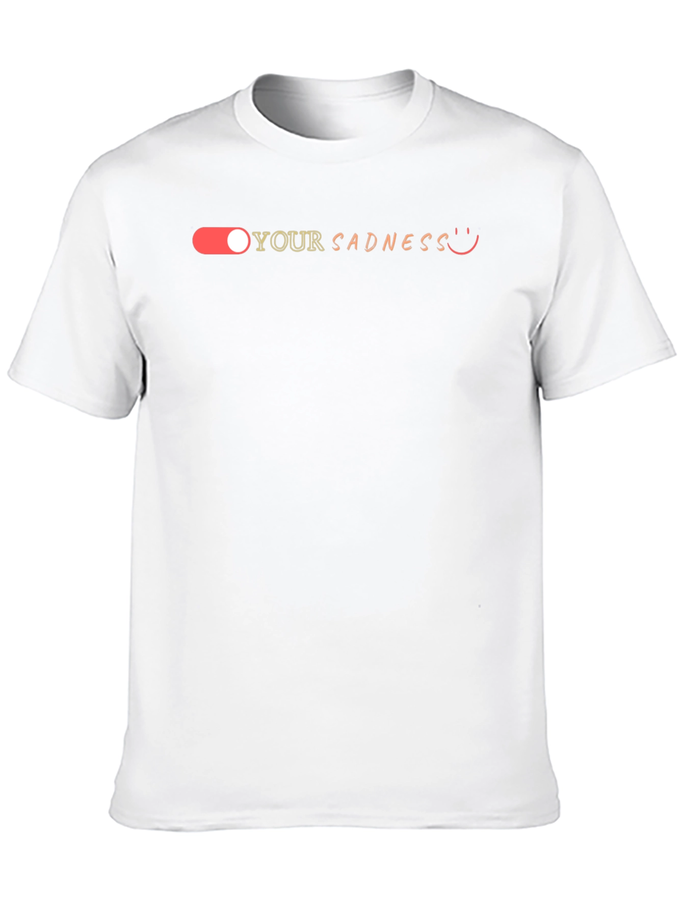 Turn Off Your Sadness T-Shirt - Black