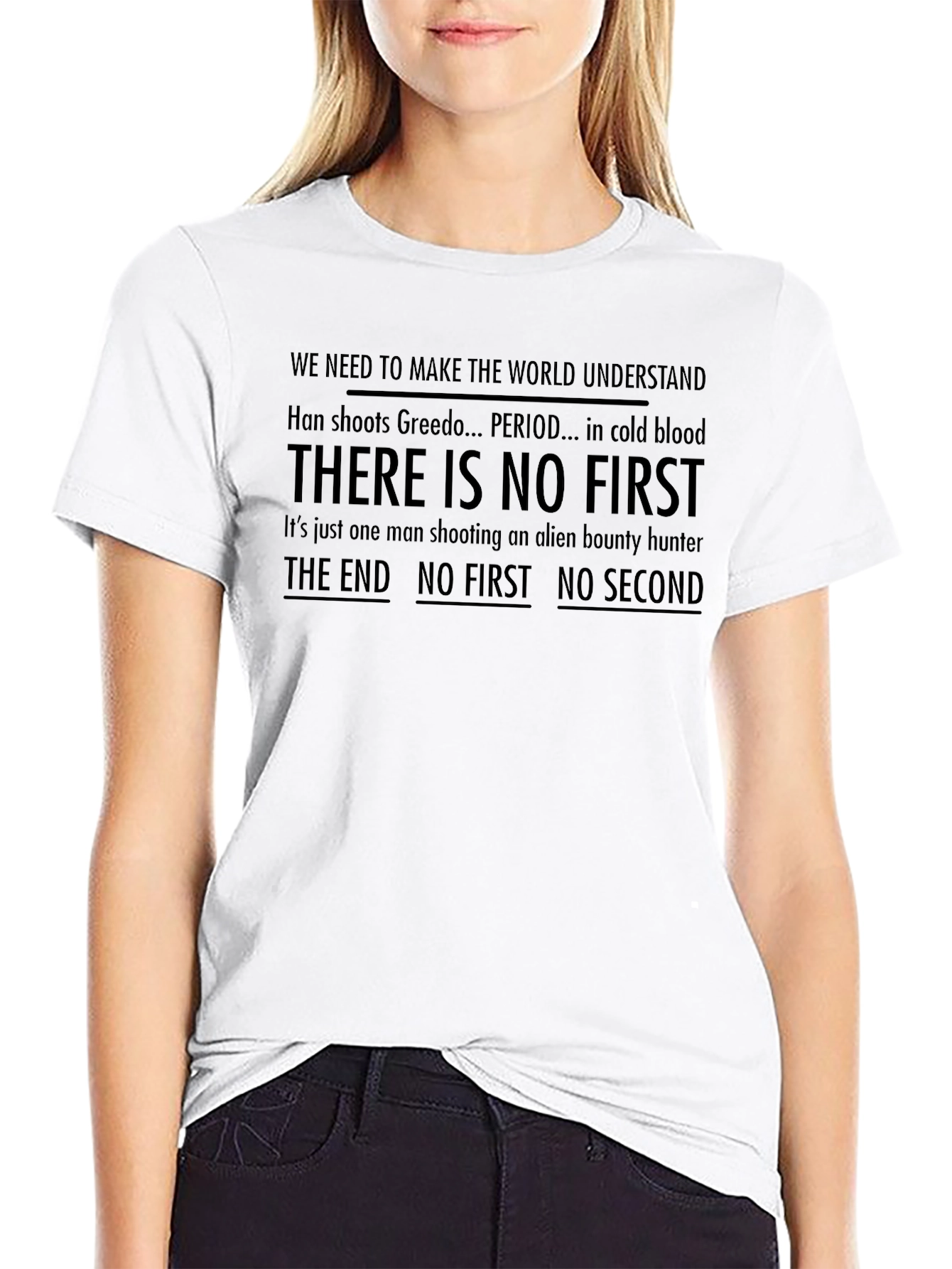 Han Shot First T-Shirt