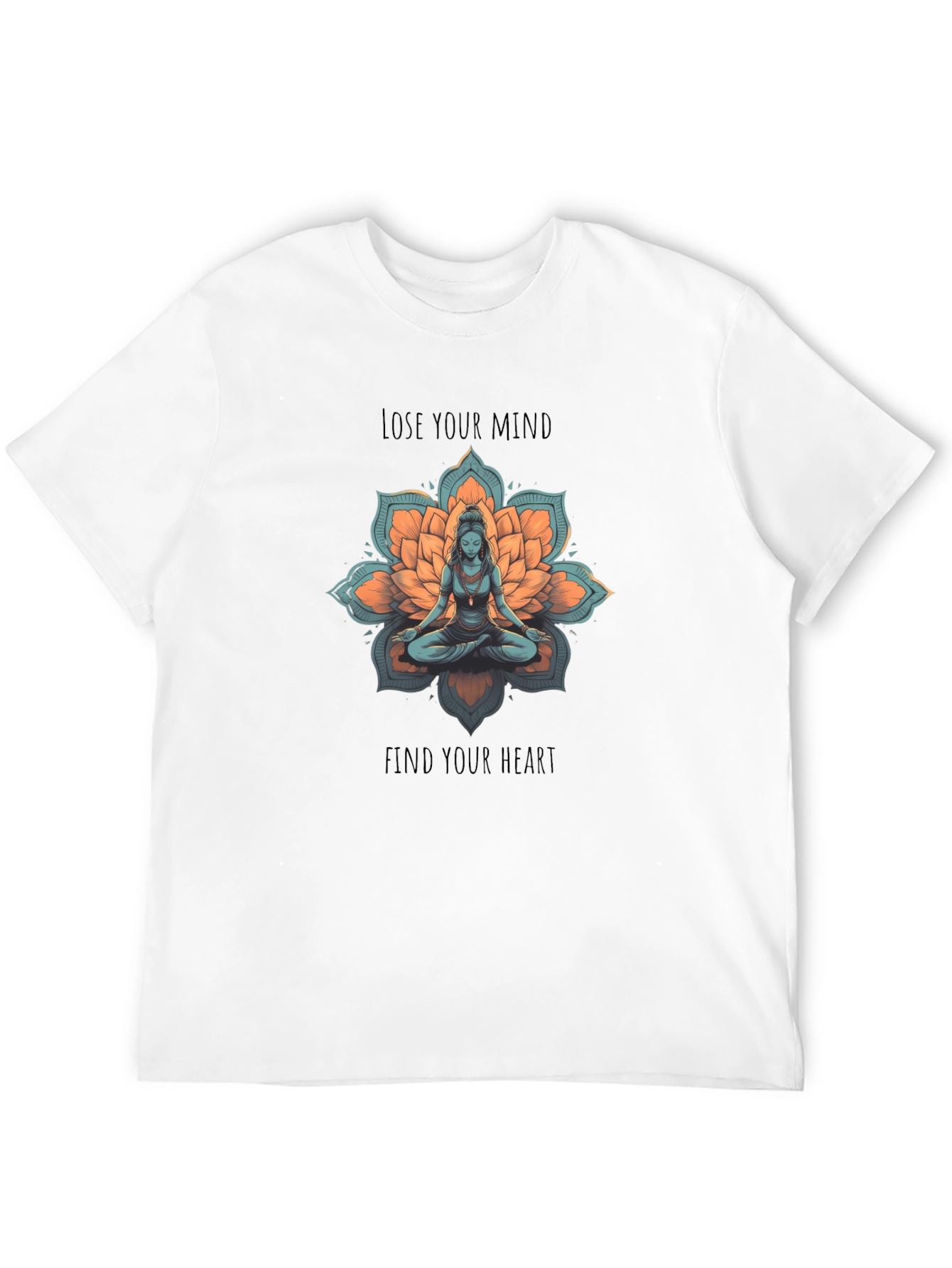 Meditative Lotus Graphic Tee