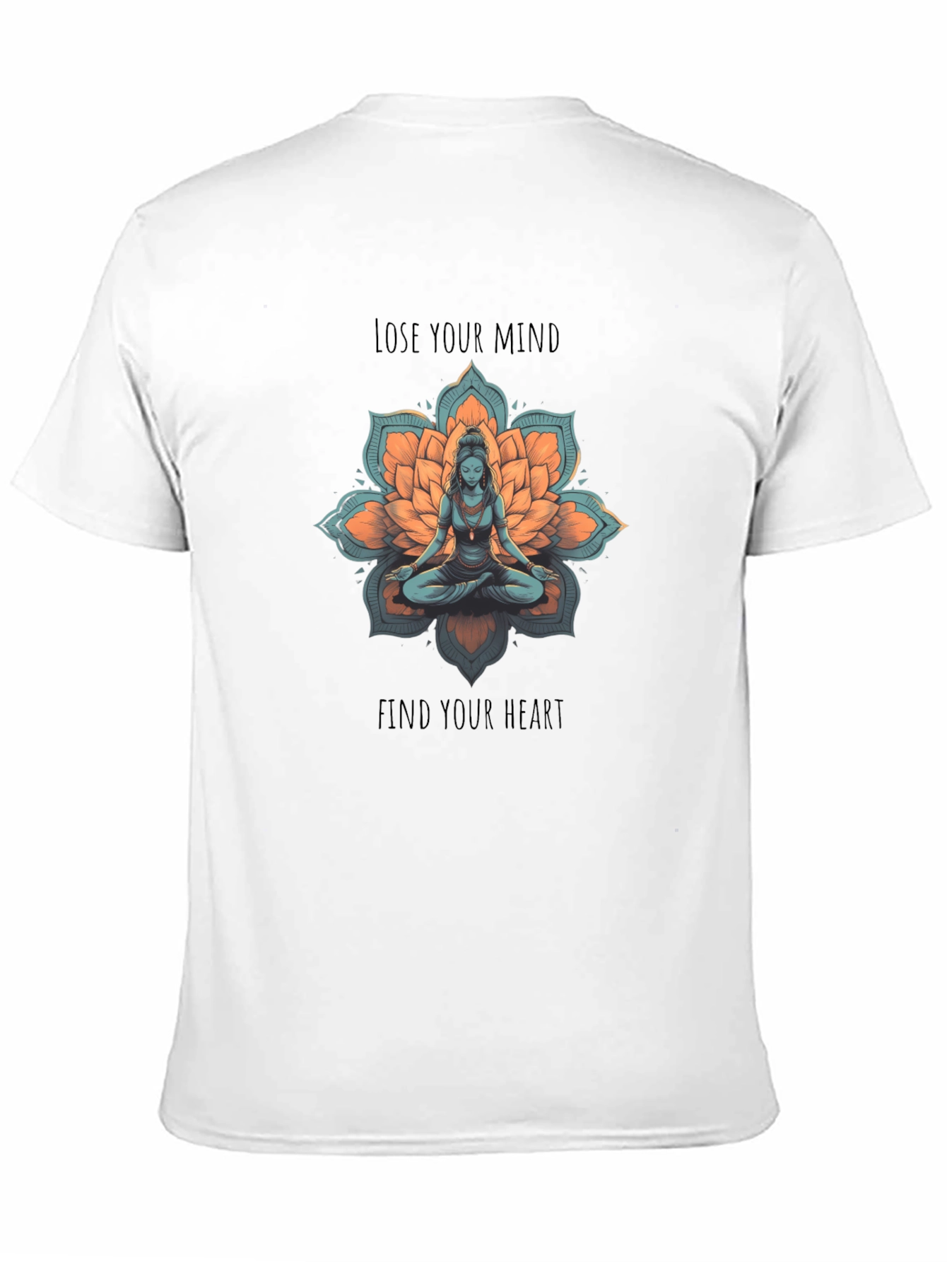 Meditative Lotus Graphic Tee