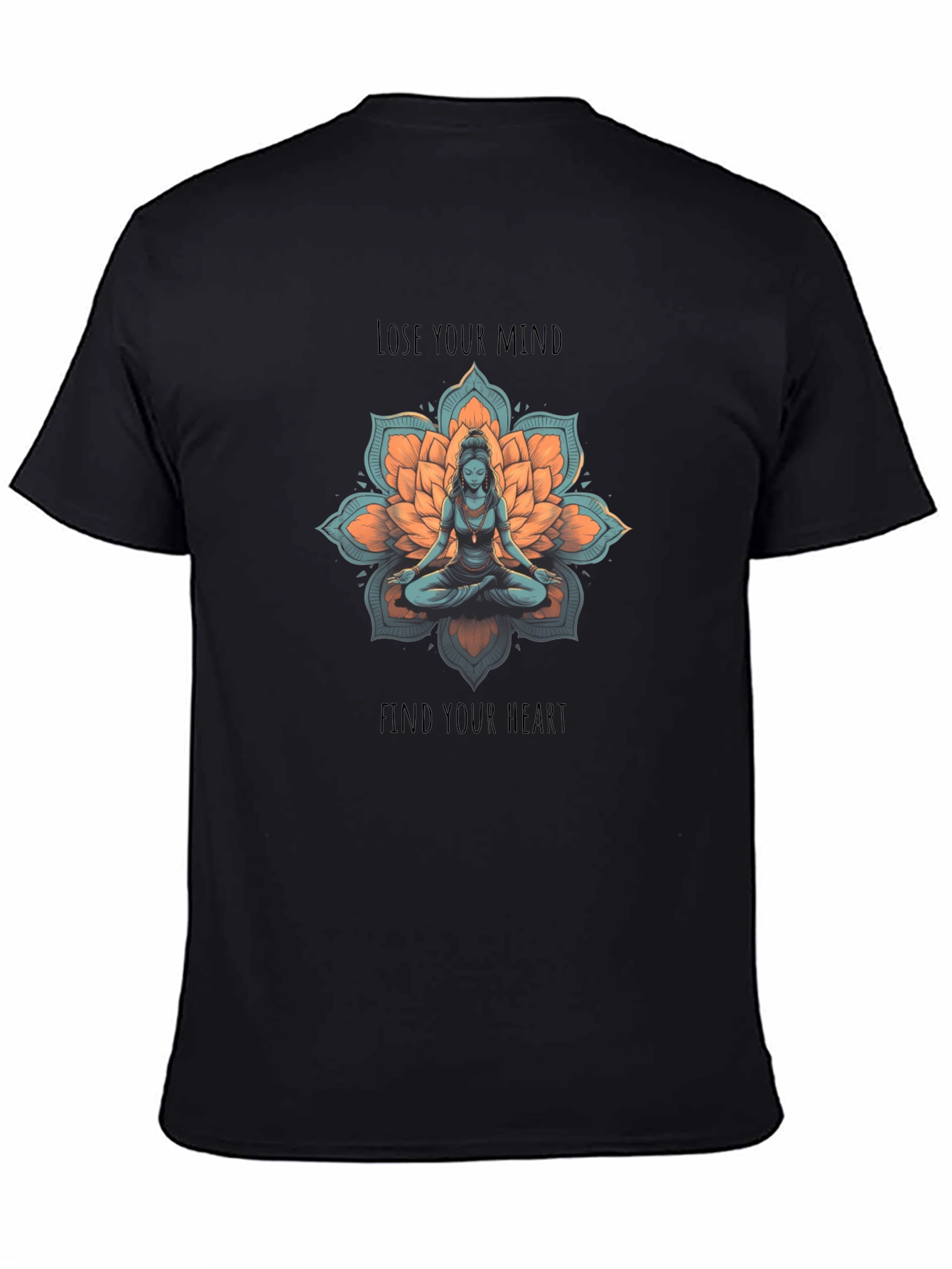 Meditative Lotus Graphic Tee