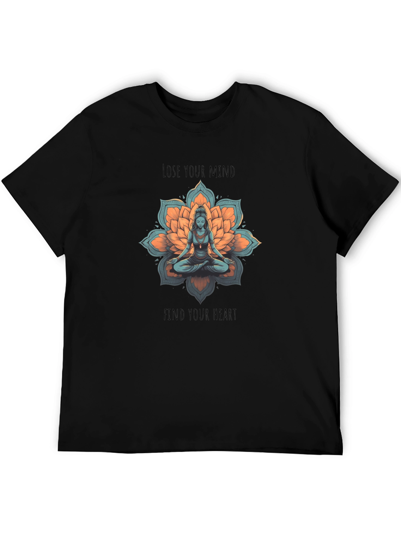 Meditative Lotus Graphic Tee