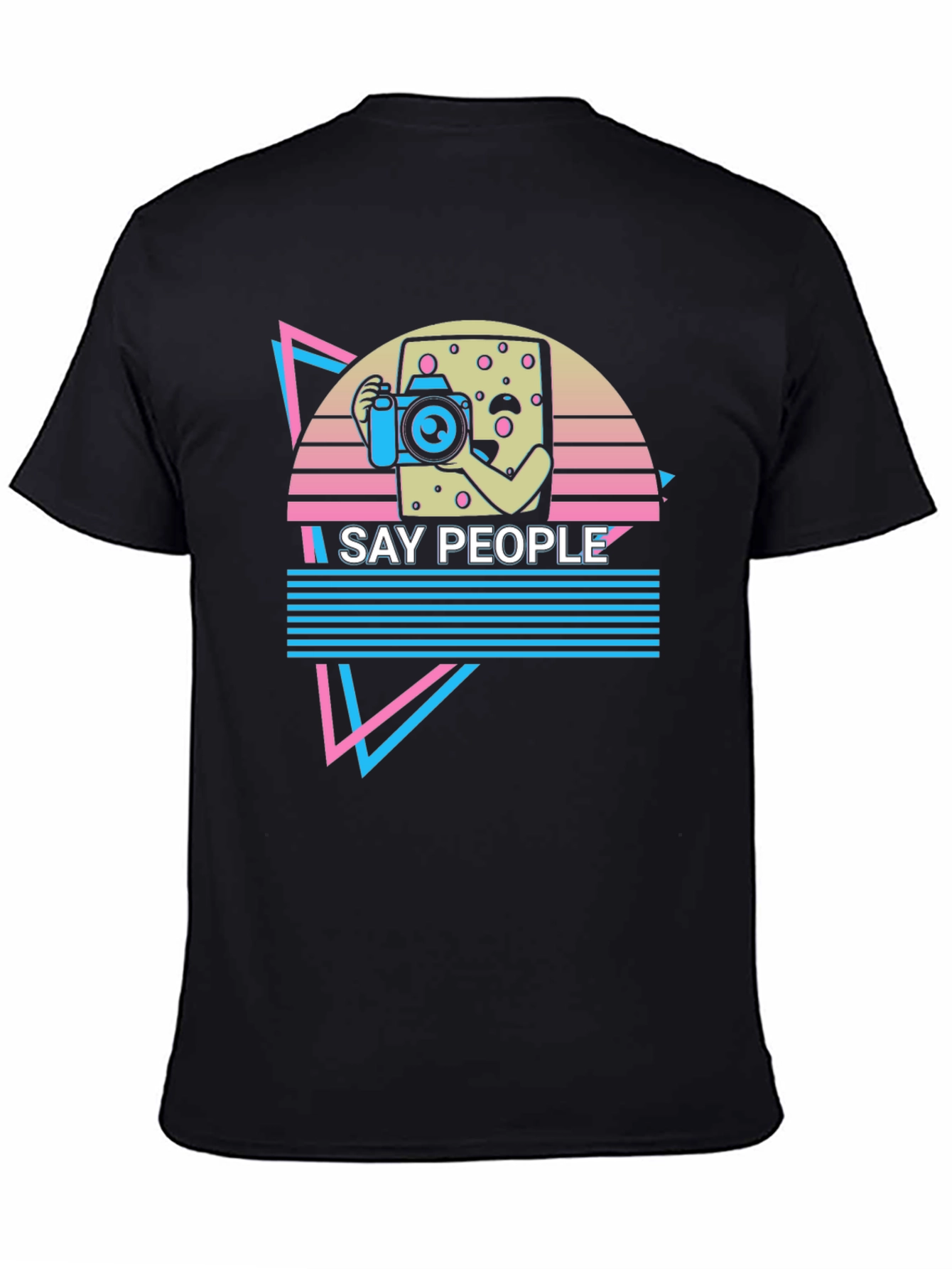 Retro Graphic T-Shirt - Say People Photography