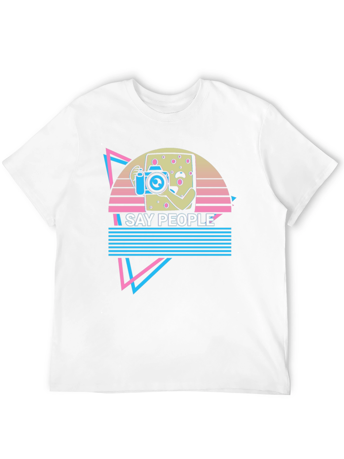 Retro Graphic T-Shirt - Say People Photography