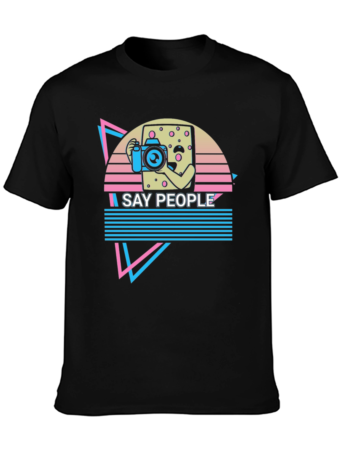Retro Graphic T-Shirt - Say People Photography