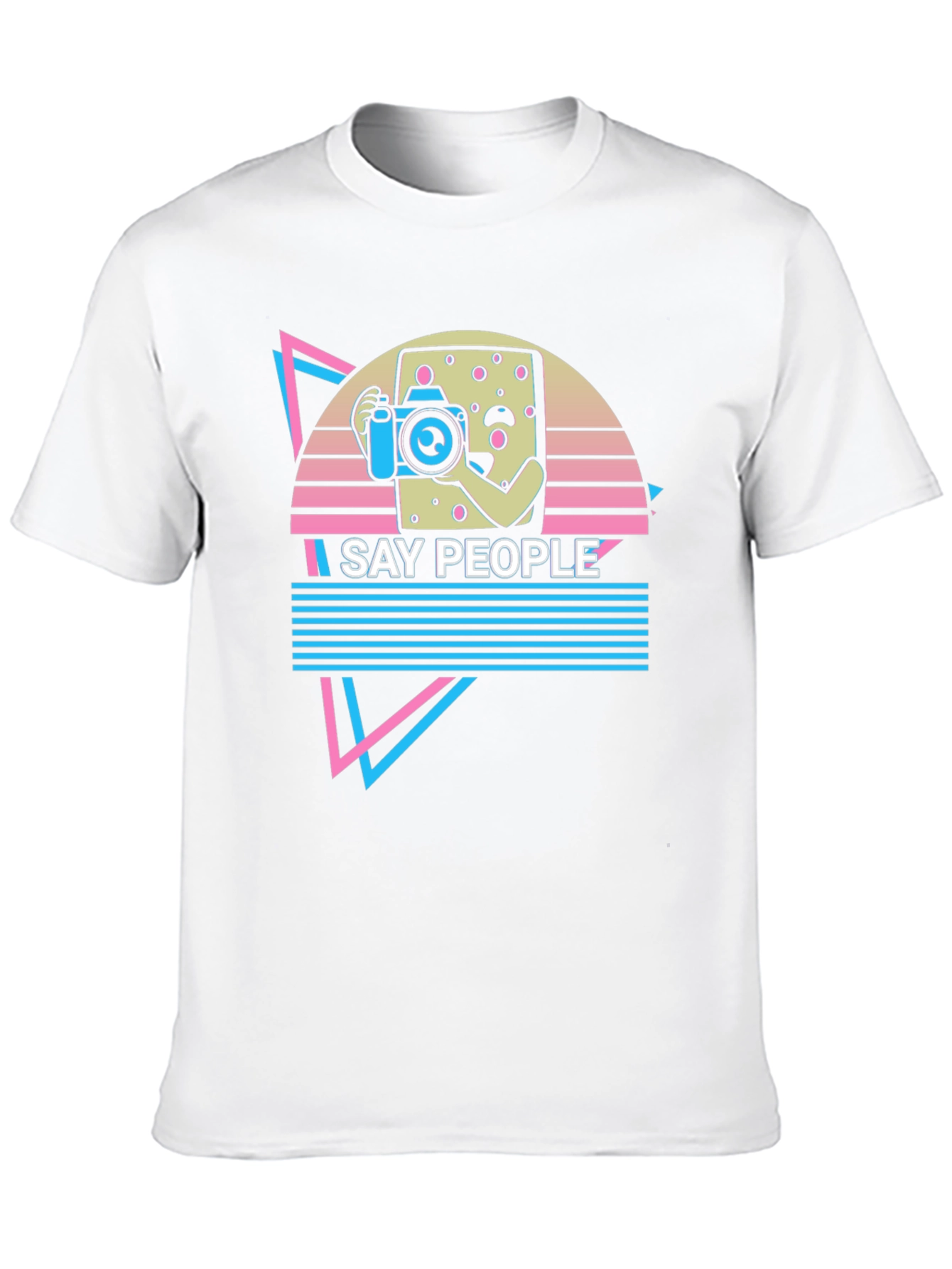 Retro Graphic T-Shirt - Say People Photography
