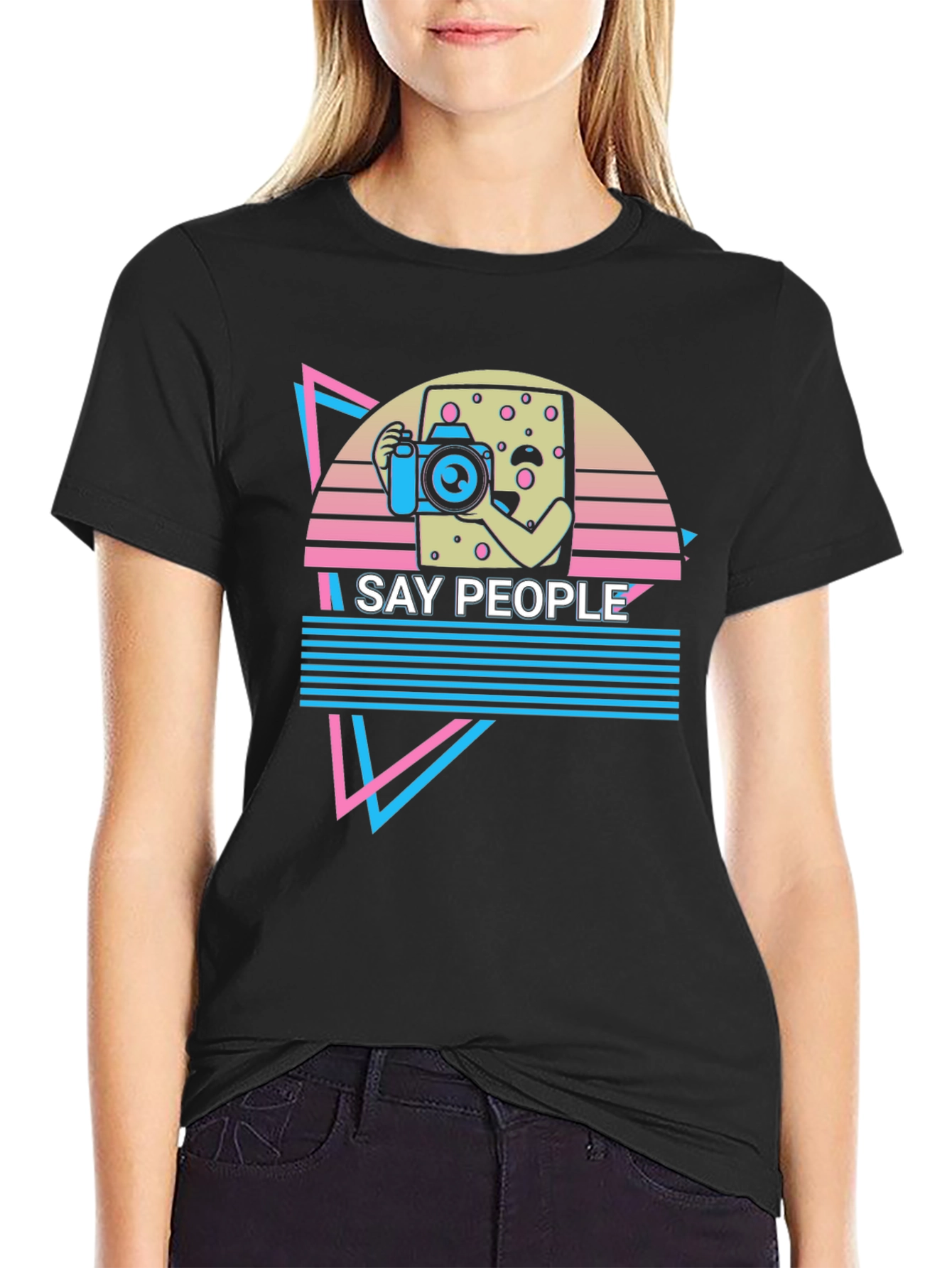 Retro Graphic T-Shirt - Say People Photography