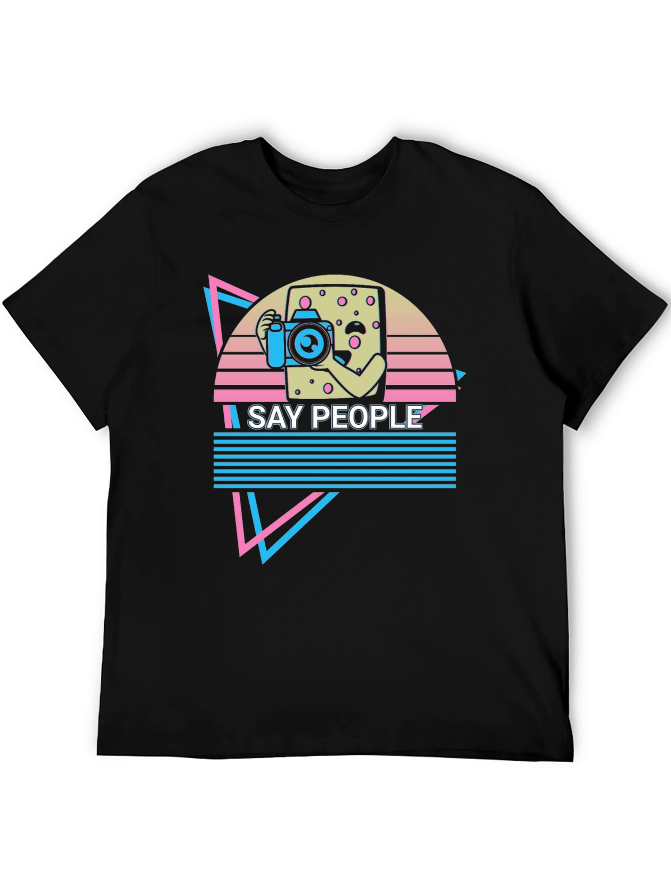 Retro Graphic T-Shirt - Say People Photography