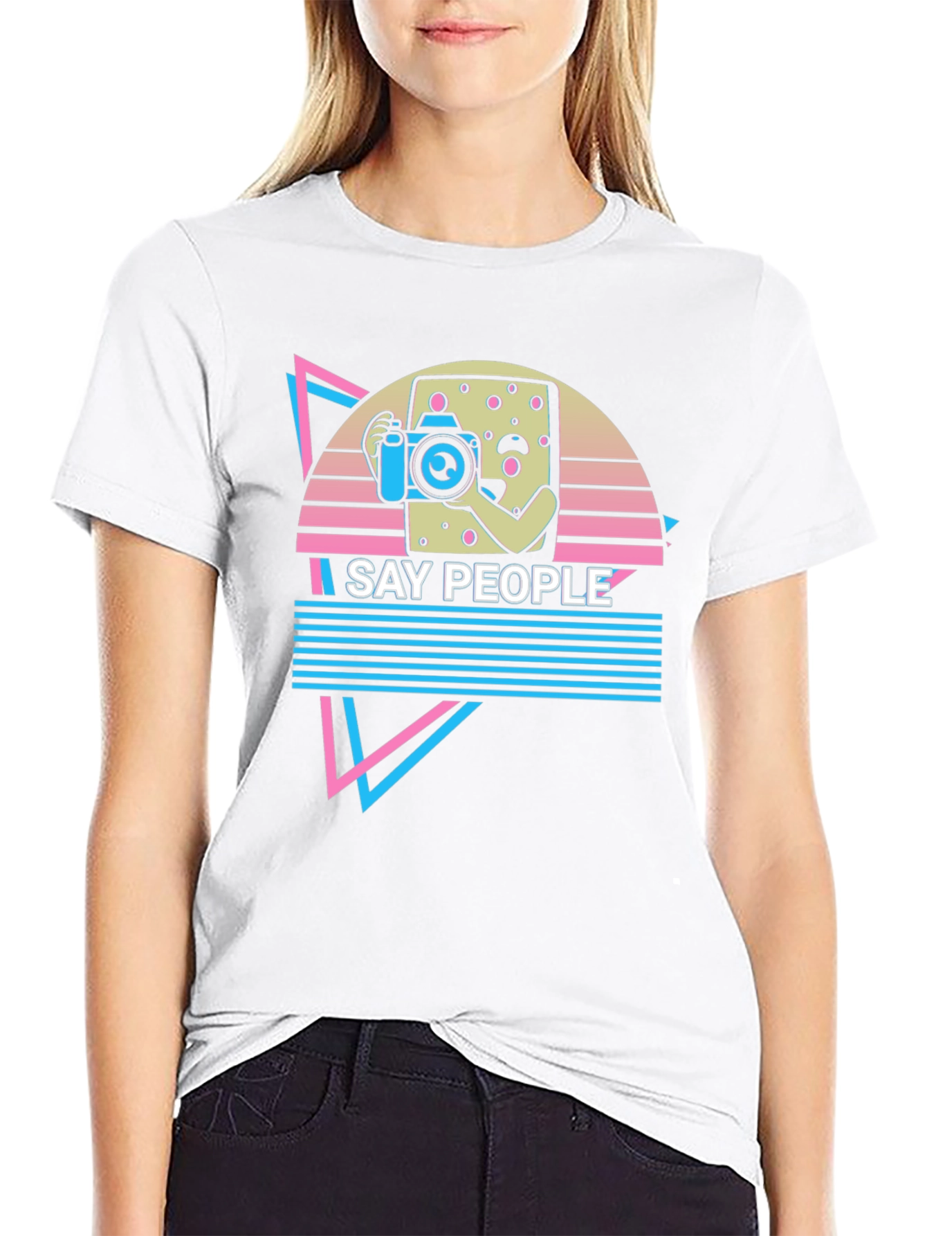 Retro Graphic T-Shirt - Say People Photography