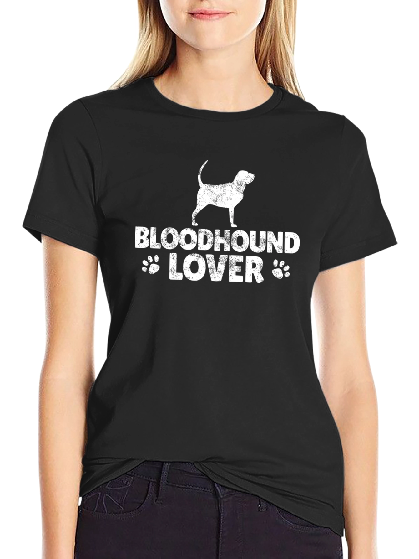 Bloodhound Lover Black T-Shirt