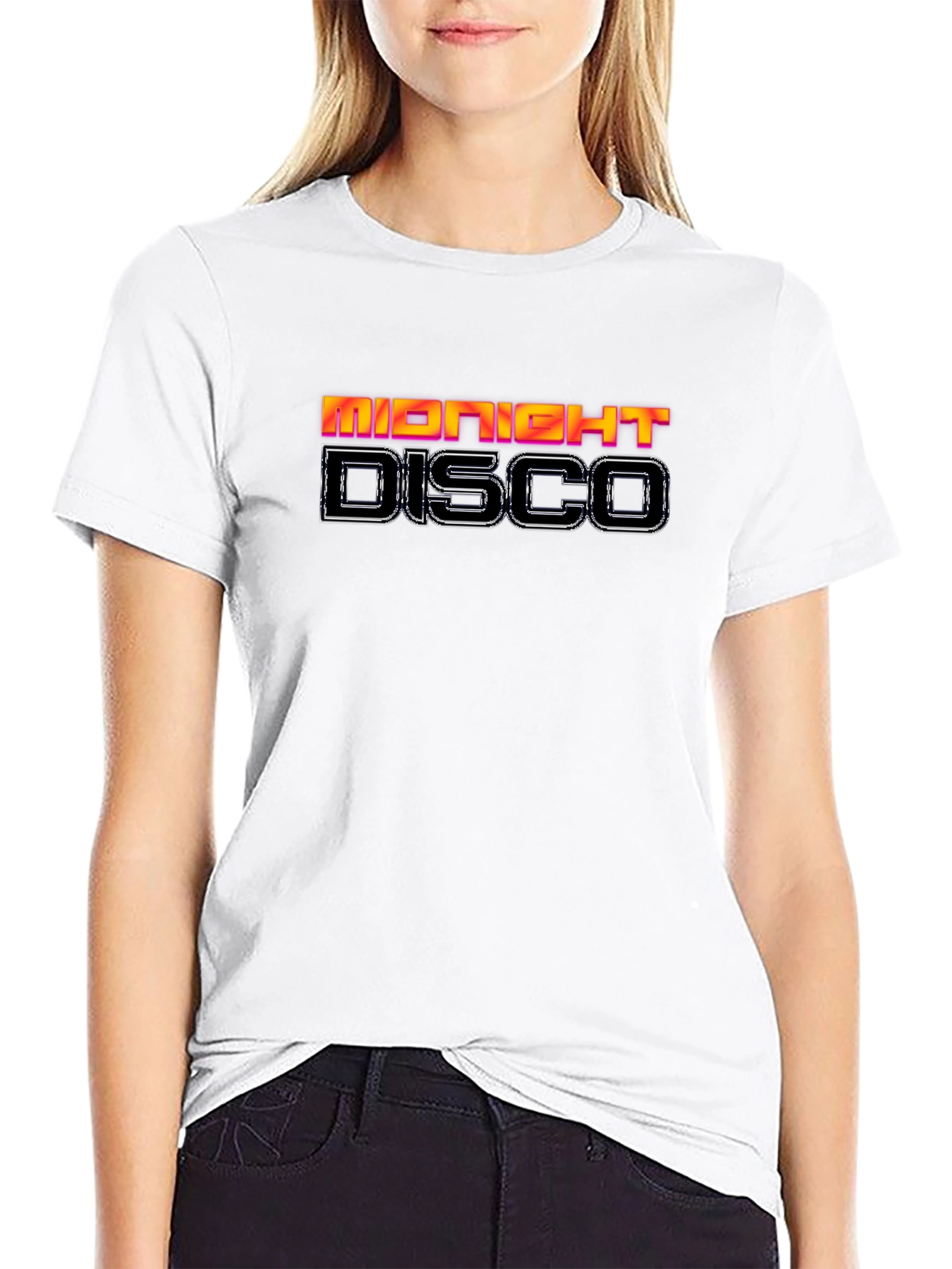 Midnight Disco Graphic Tee - Retro Style