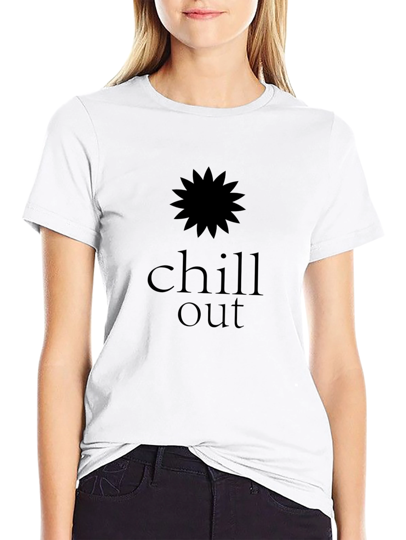 Chill Out Graphic Tee - Relaxed Comfort