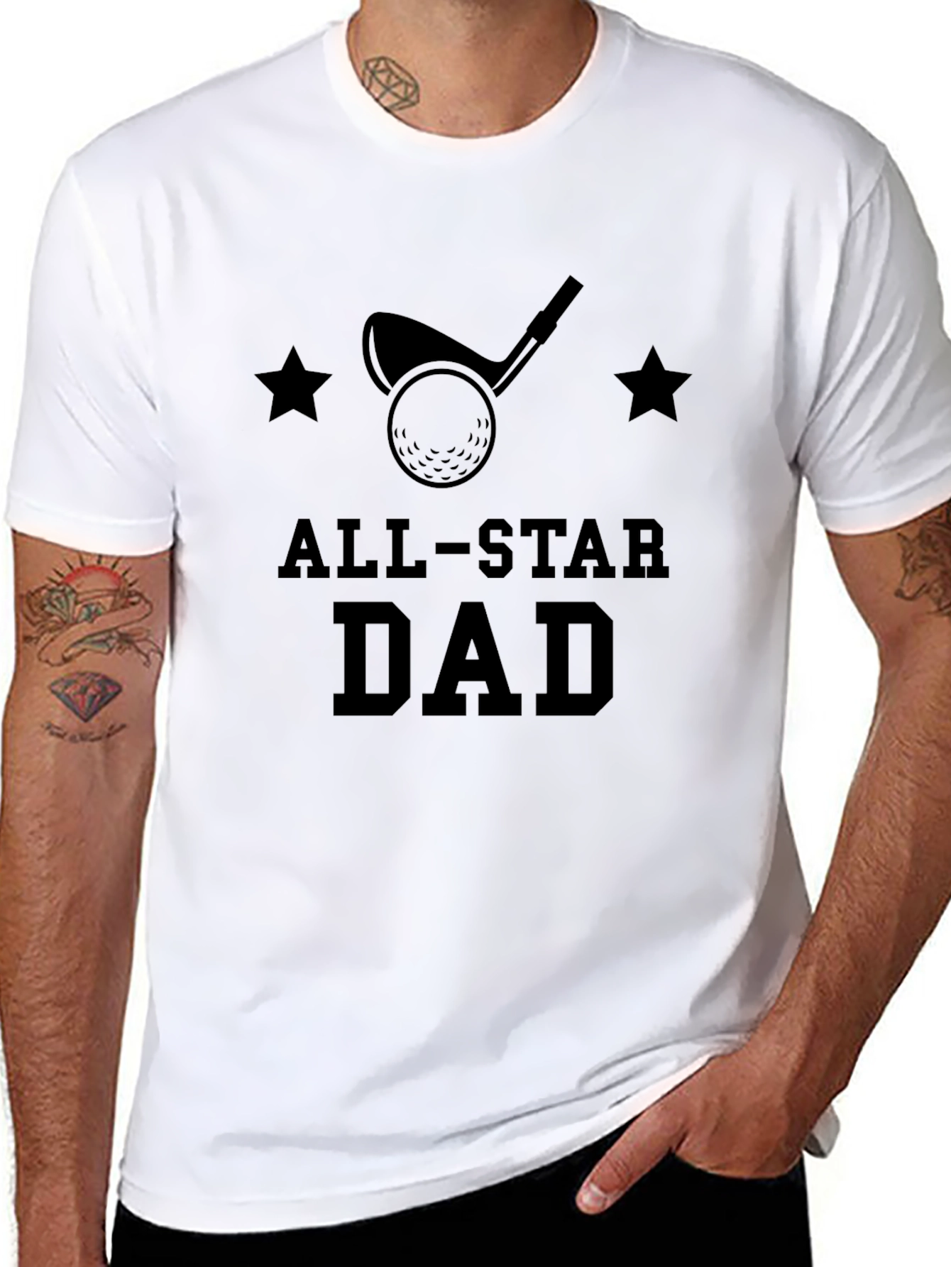 All-Star Dad Golf T-Shirt