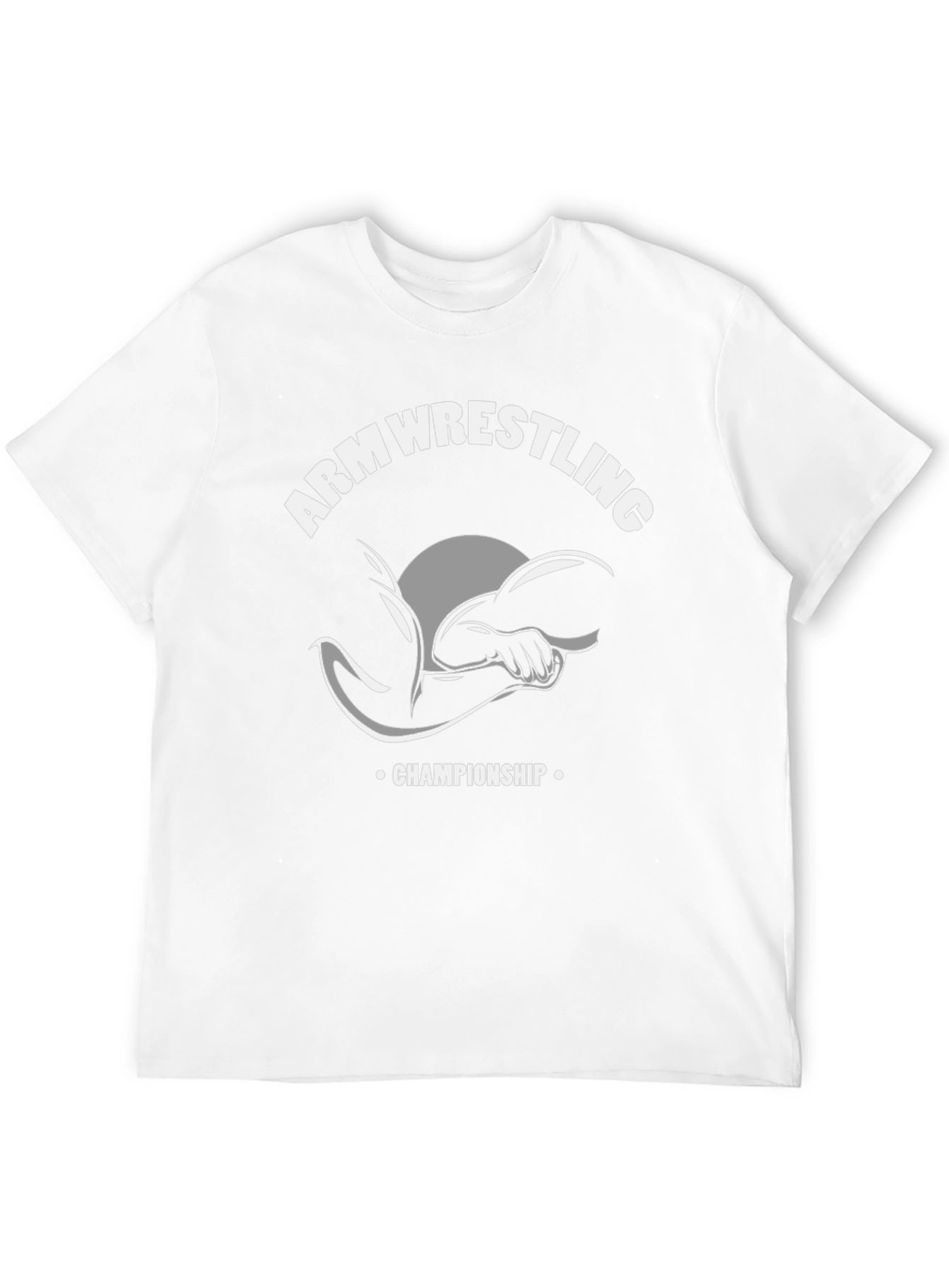 Arm Wrestling Championship Black T-Shirt