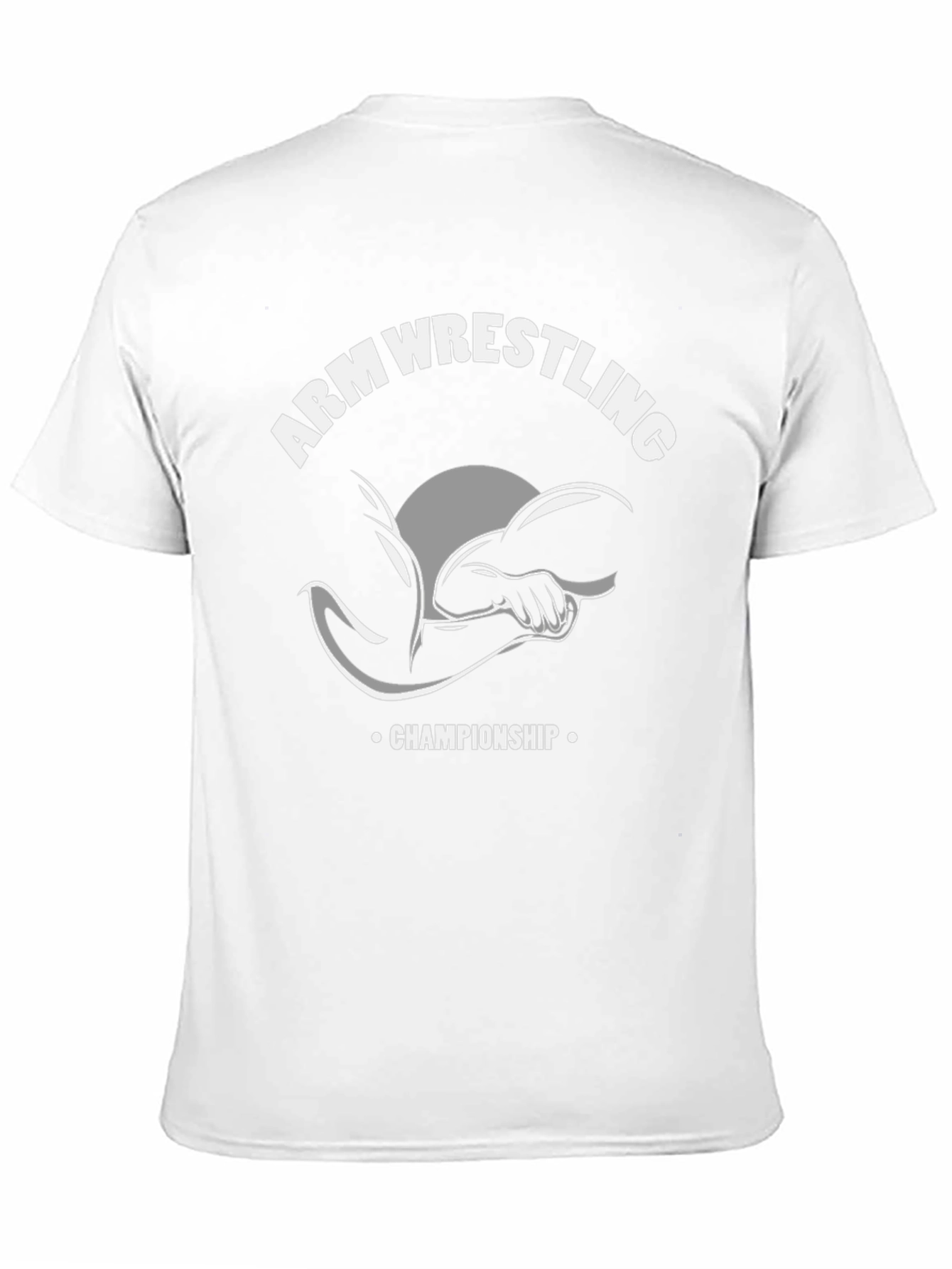 Arm Wrestling Championship Black T-Shirt