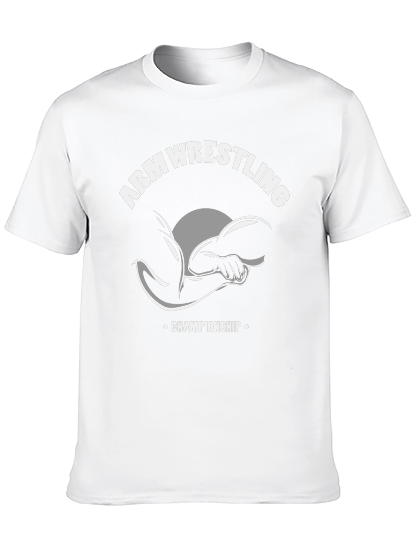 Arm Wrestling Championship Black T-Shirt