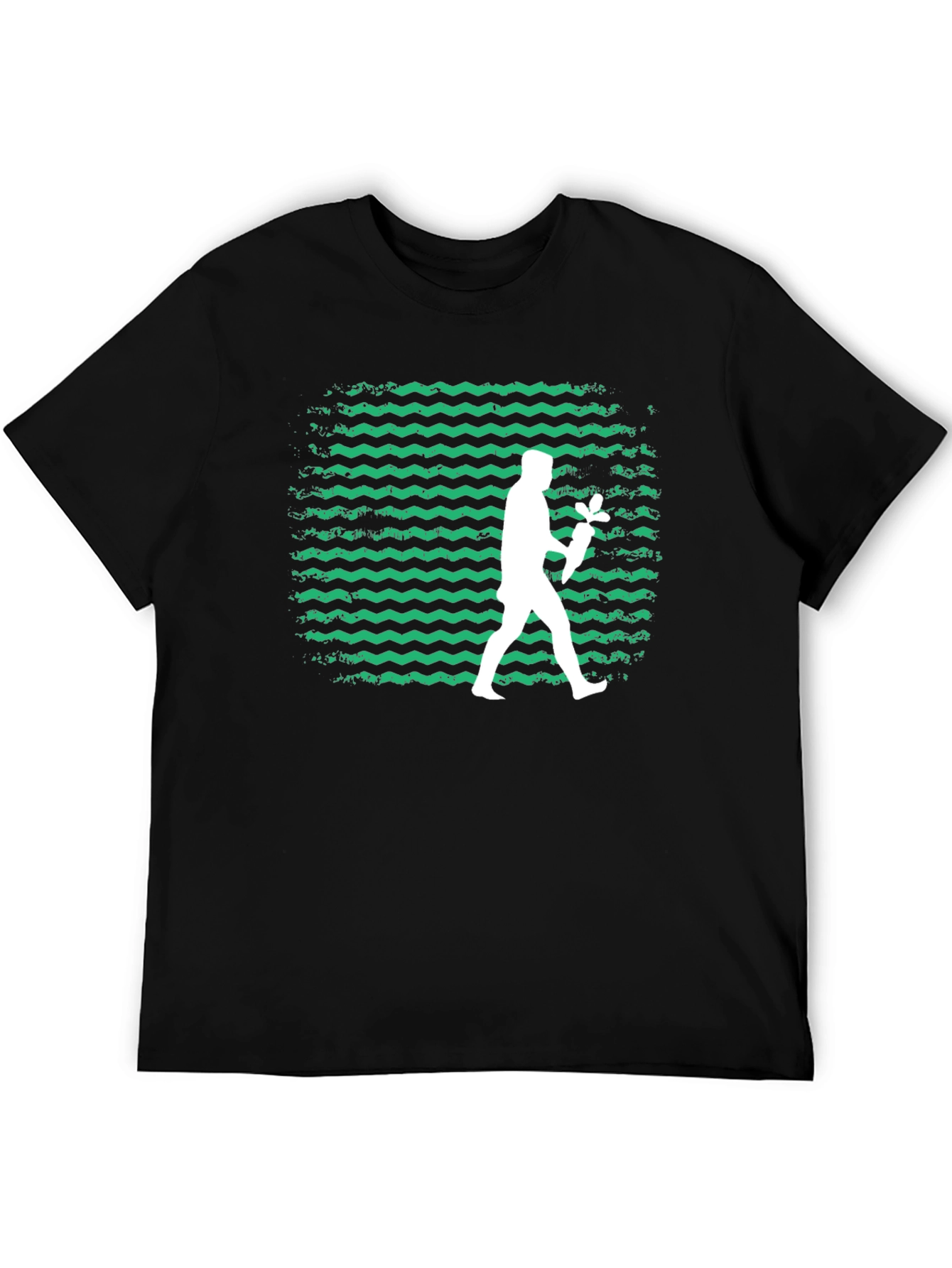 Mans Graphic Tee - Carrot Design