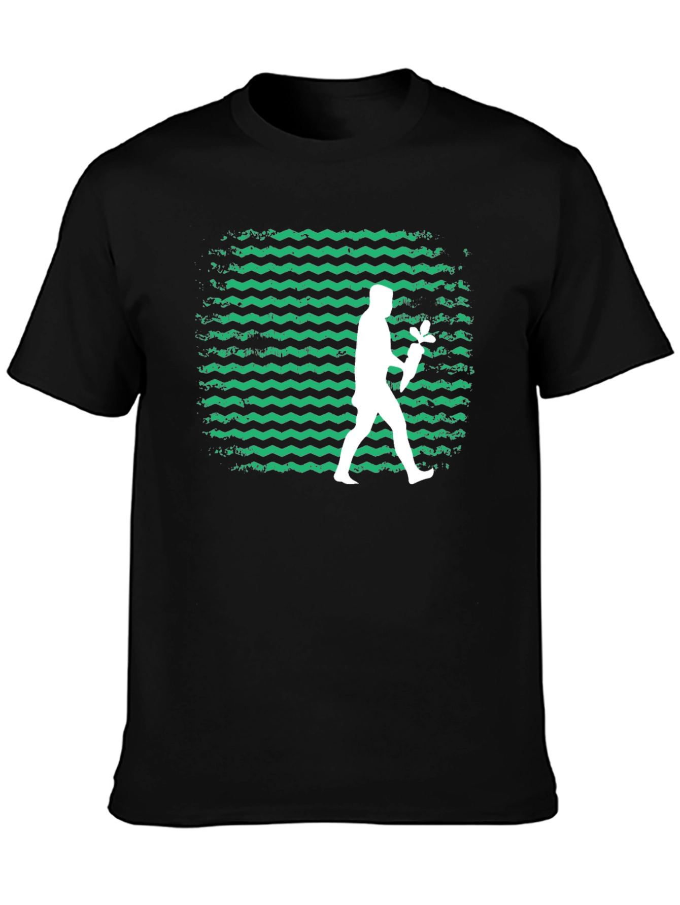 Mans Graphic Tee - Carrot Design
