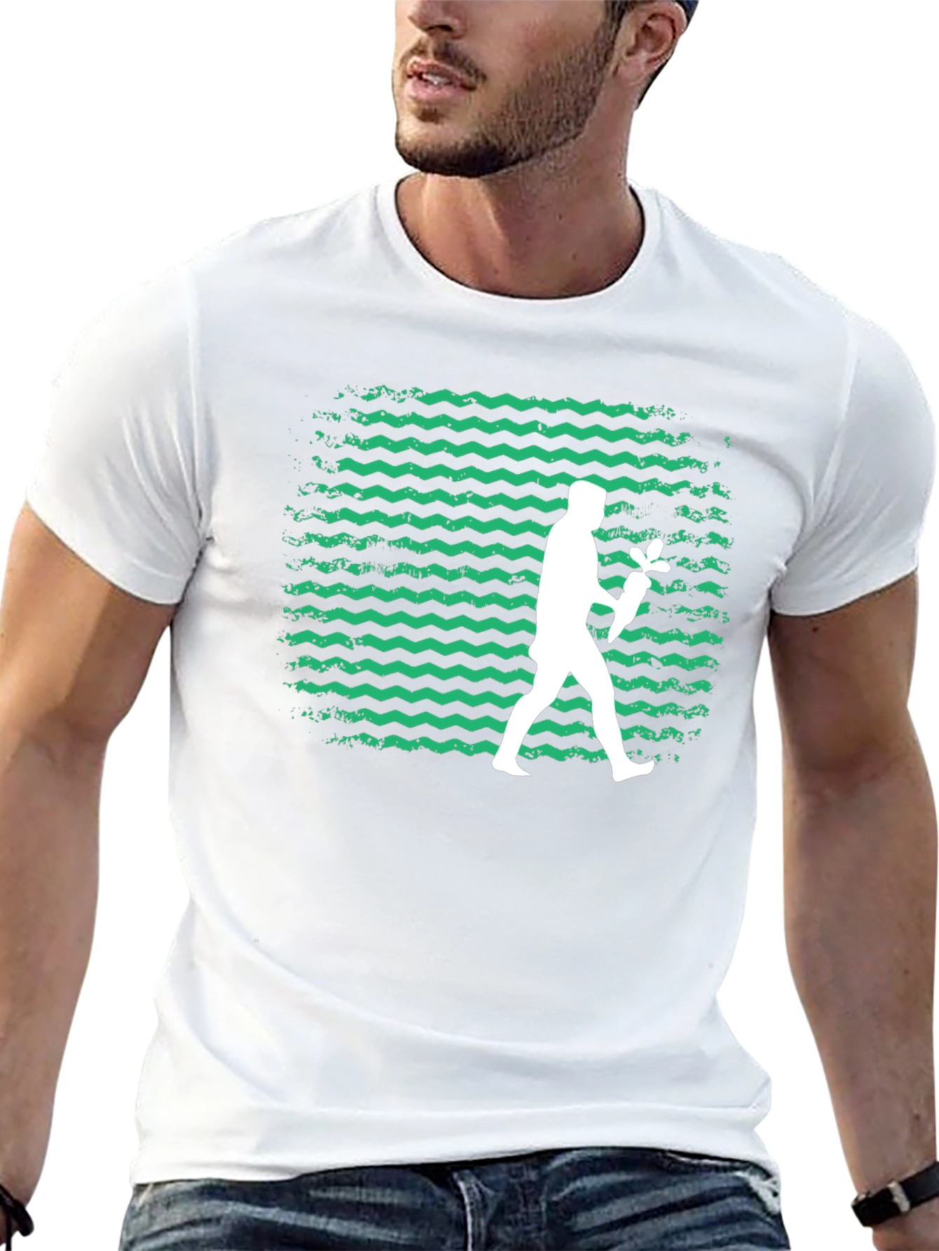 Mans Graphic Tee - Carrot Design